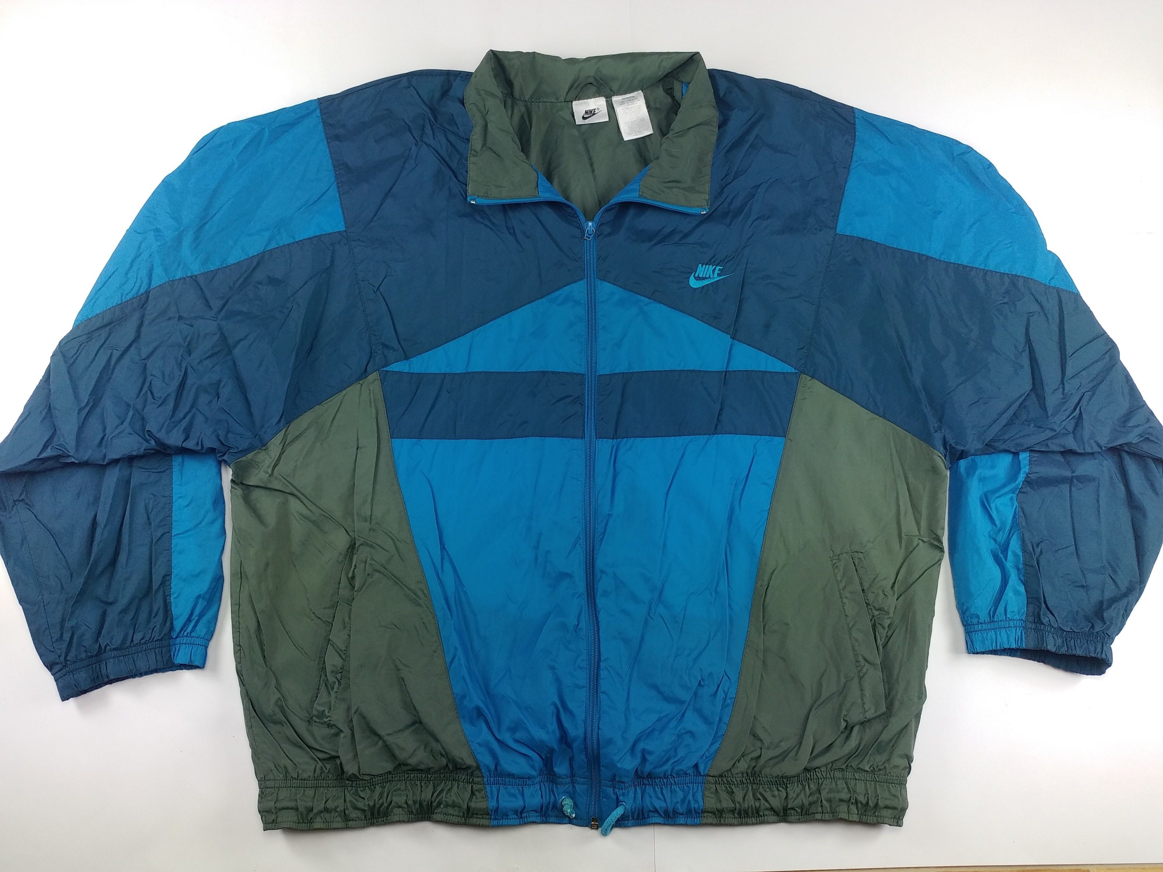 Nike Nike jacket, vintage track top, 90s skater 1990s Y2K XXL Size US XXL / EU 58 / 5 - 10 Thumbnail