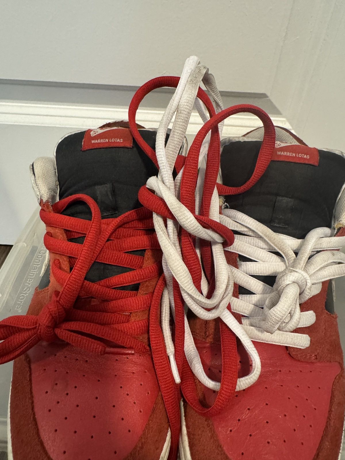 Warren Lotas Warren Lotas OG Red Jason Dunks Size US 10.5 / EU 43-44 - 11 Thumbnail