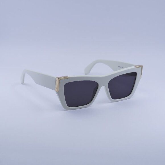 Palm Angels Palm Angels PERI099 HOLLYWOOD 0107 Sunglasses White Cat Eye Size ONE SIZE - 1 Thumbnail