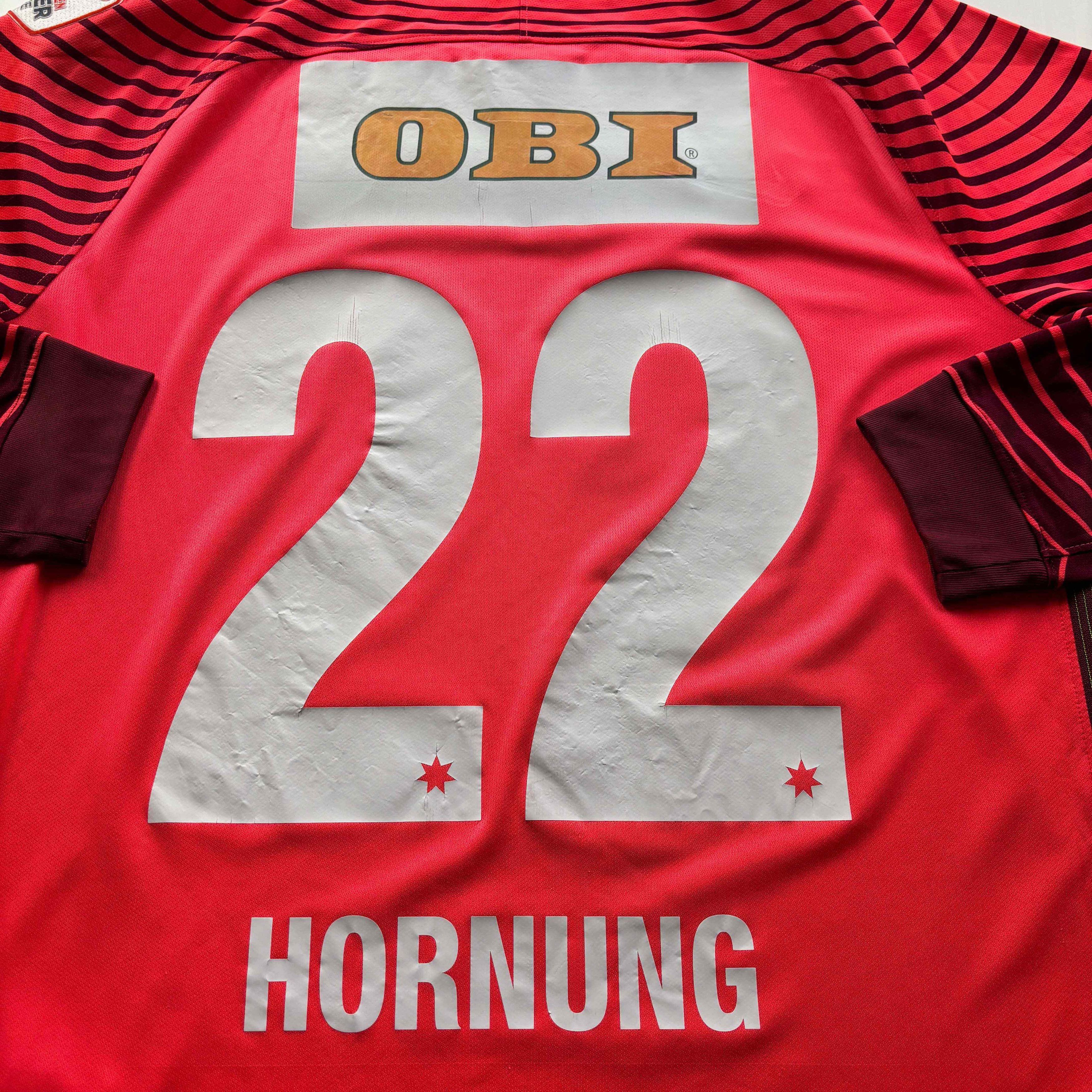 Nike MATCH WORN FC Thun 2017-18 home Hornung football jersey M Size US M / EU 48-50 / 2 - 12 Thumbnail