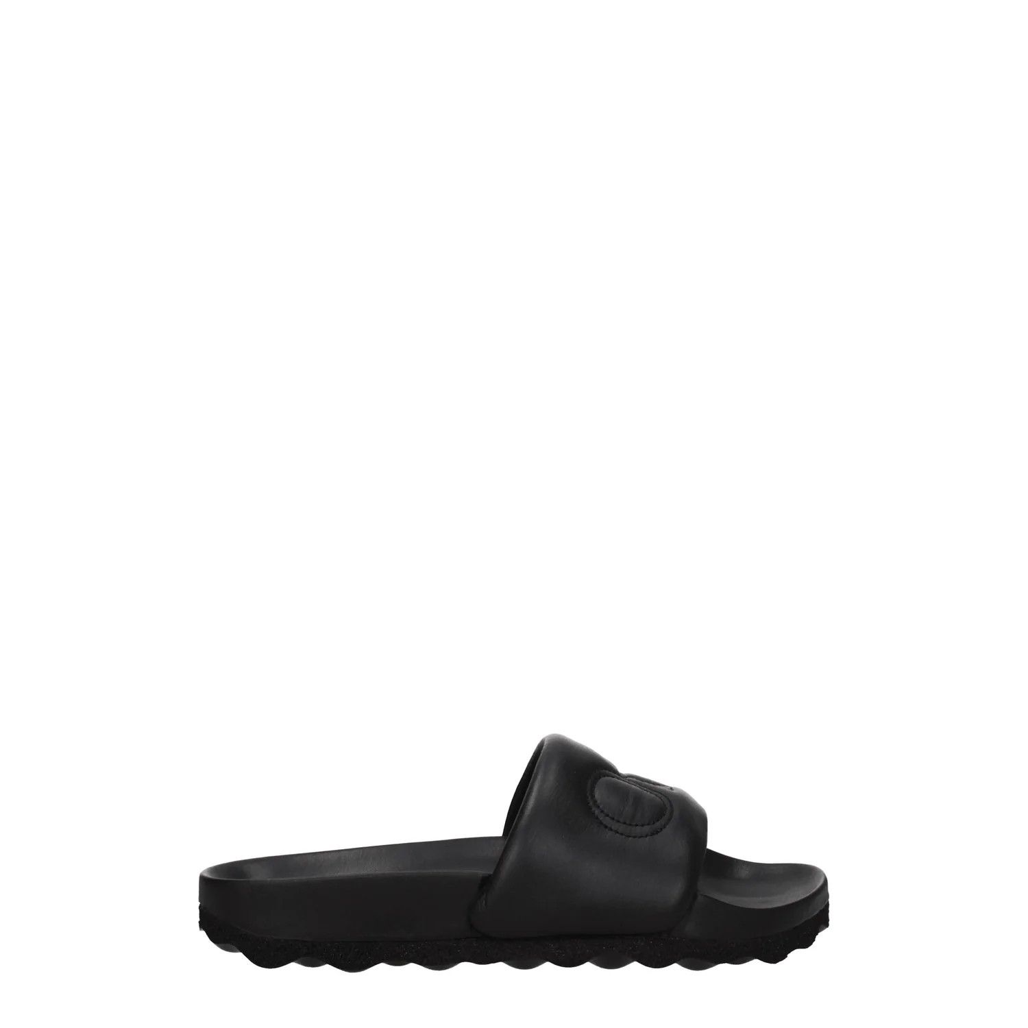 Off-White ob1o1e1124 Leather Slippers and Clogs in Black Size US 7 / IT 37 - 1 Thumbnail