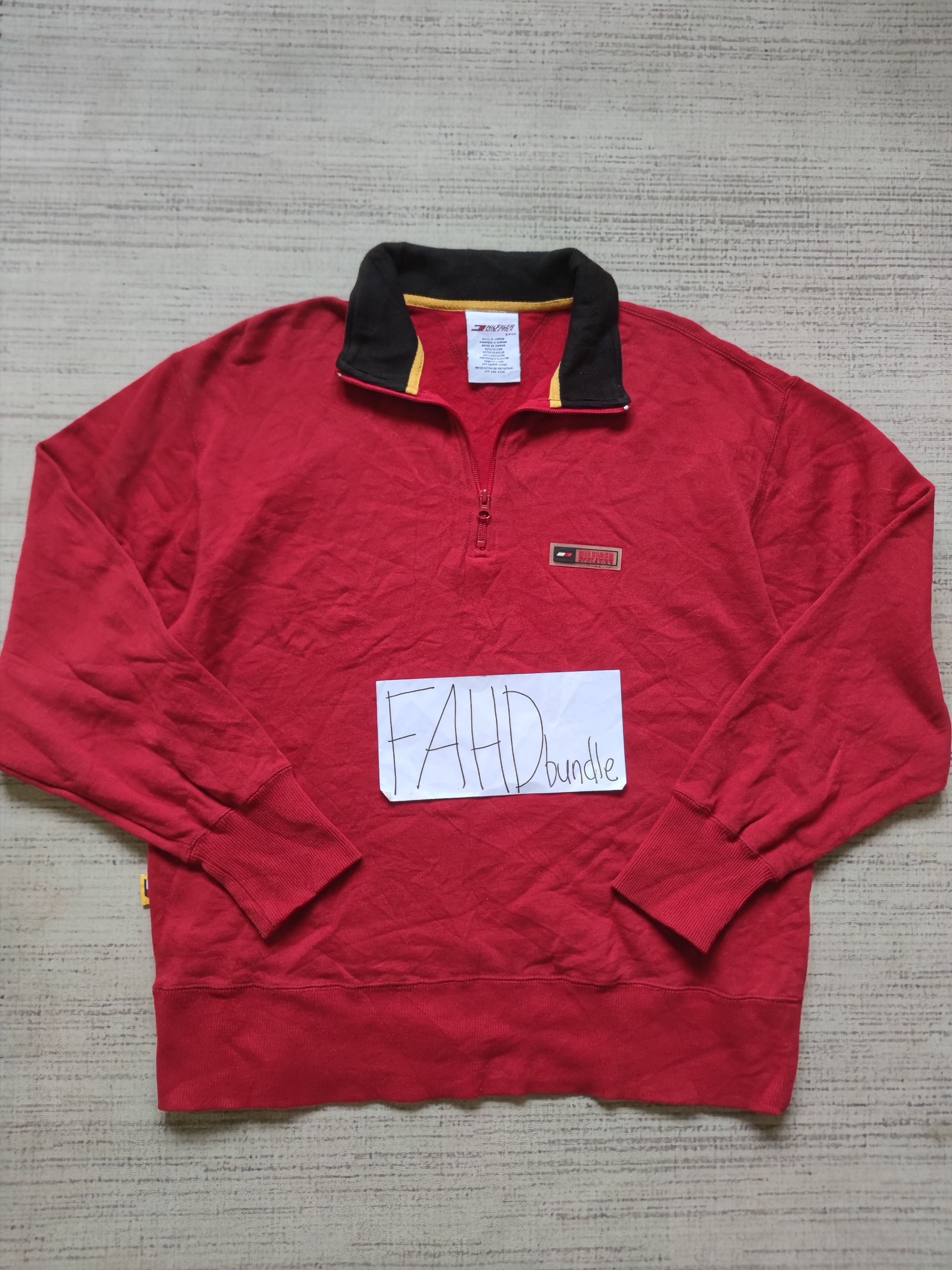 Tommy Hilfiger Hilfiger Athletics Half Zipper Size US S / EU 44-46 / 1 - 1 Thumbnail