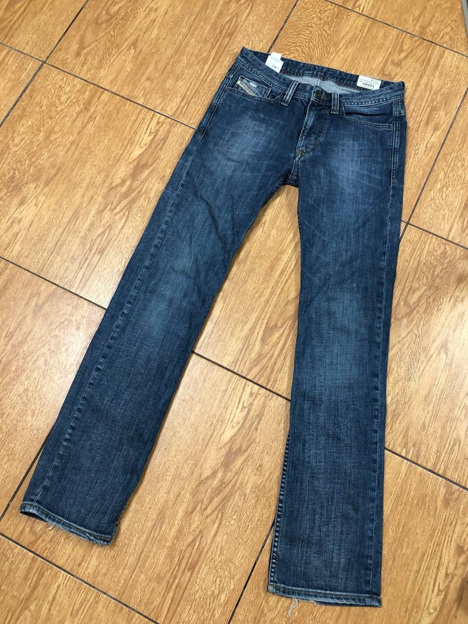 Diesel × Japanese Brand Crazy Crash Dirty Baggy Faded Jean Japan Avant Garde Style Size US 28 / EU 44 - 2 Thumbnail