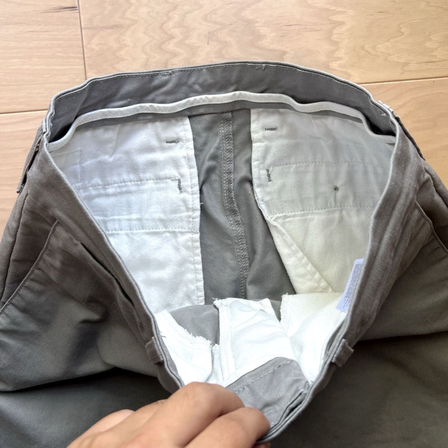 Carhartt Wip Carhartt WIP Sid Pants 32x31.5 Gray Slim Chino Size US 32 / EU 48 - 5 Thumbnail
