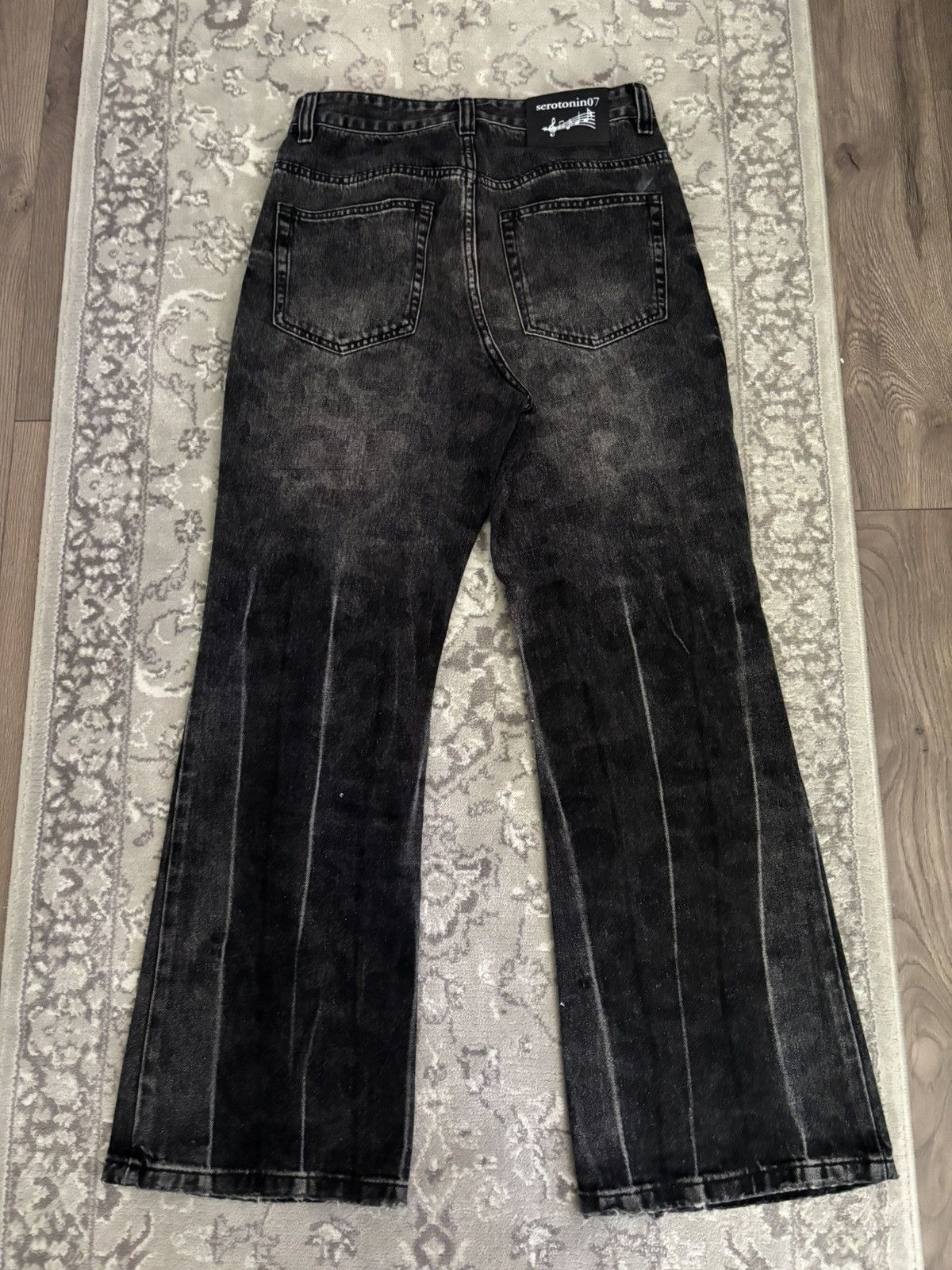 Other Serotonin 07’ Flared Lost Tapes Denim Jeans Size US 30 / EU 46 - 4 Thumbnail