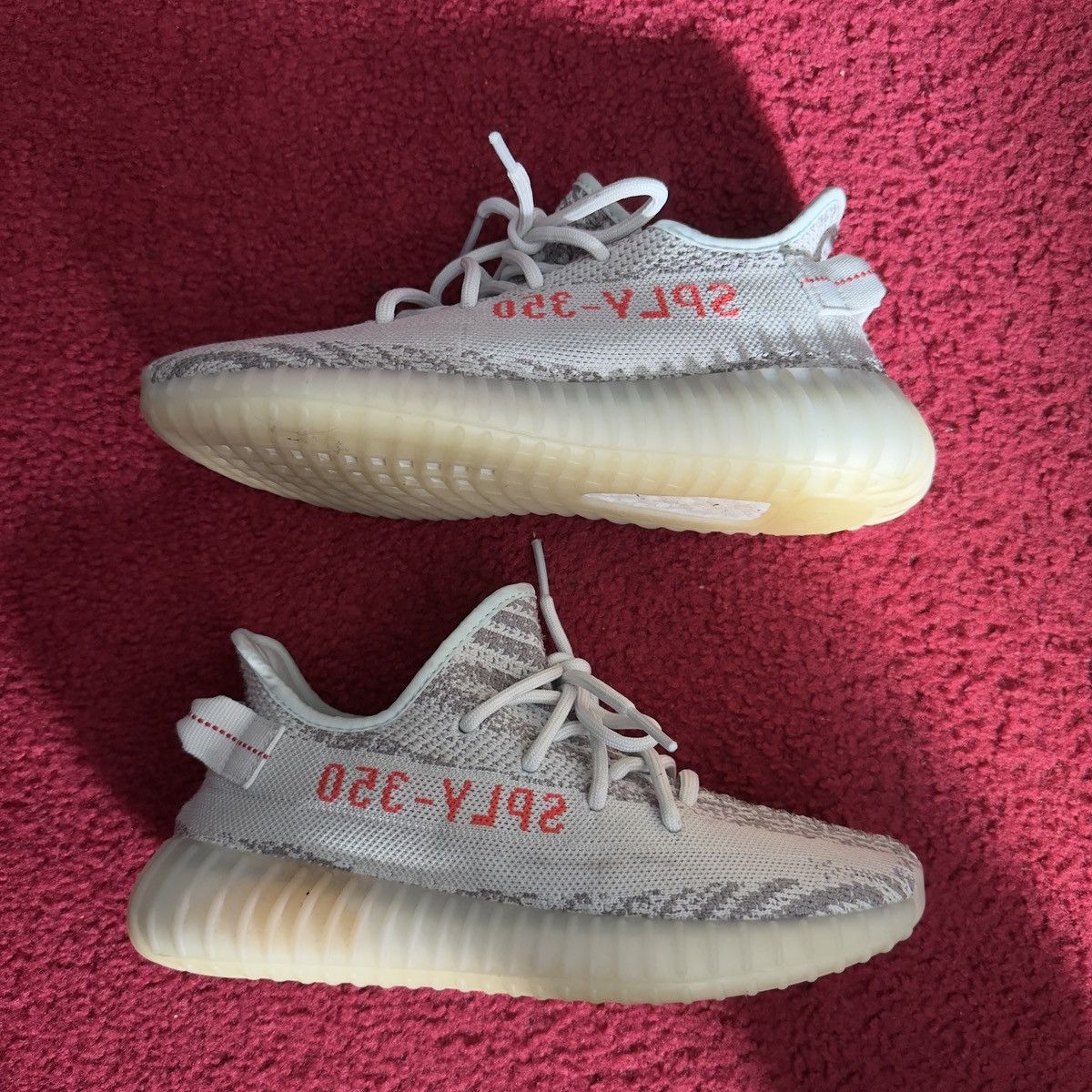 Yeezy Yeezy 350s V2 ( Blue Tint ) Size US 7 / EU 40 - 2 Thumbnail
