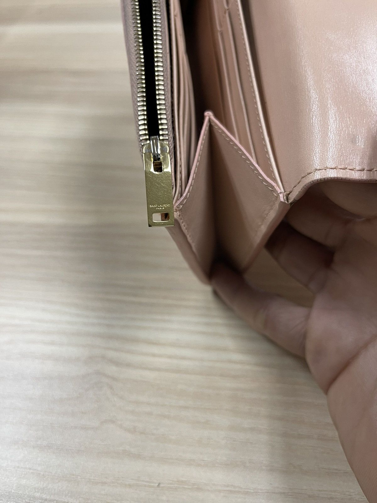 Saint Laurent Paris × Yves Saint Laurent Saint Laurent Paris Long Wallet Size ONE SIZE - 4 Thumbnail