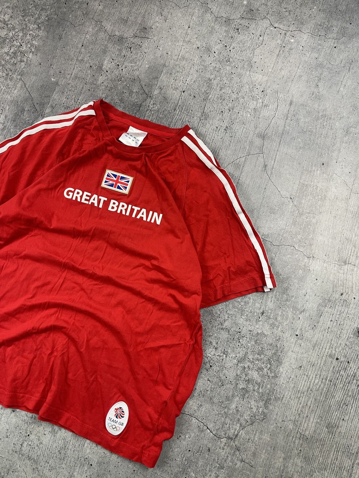 Adidas × Vintage Adidas 2012 Olympics Great Britain Team GB Jersey Size US L / EU 52-54 / 3 - 2 Thumbnail