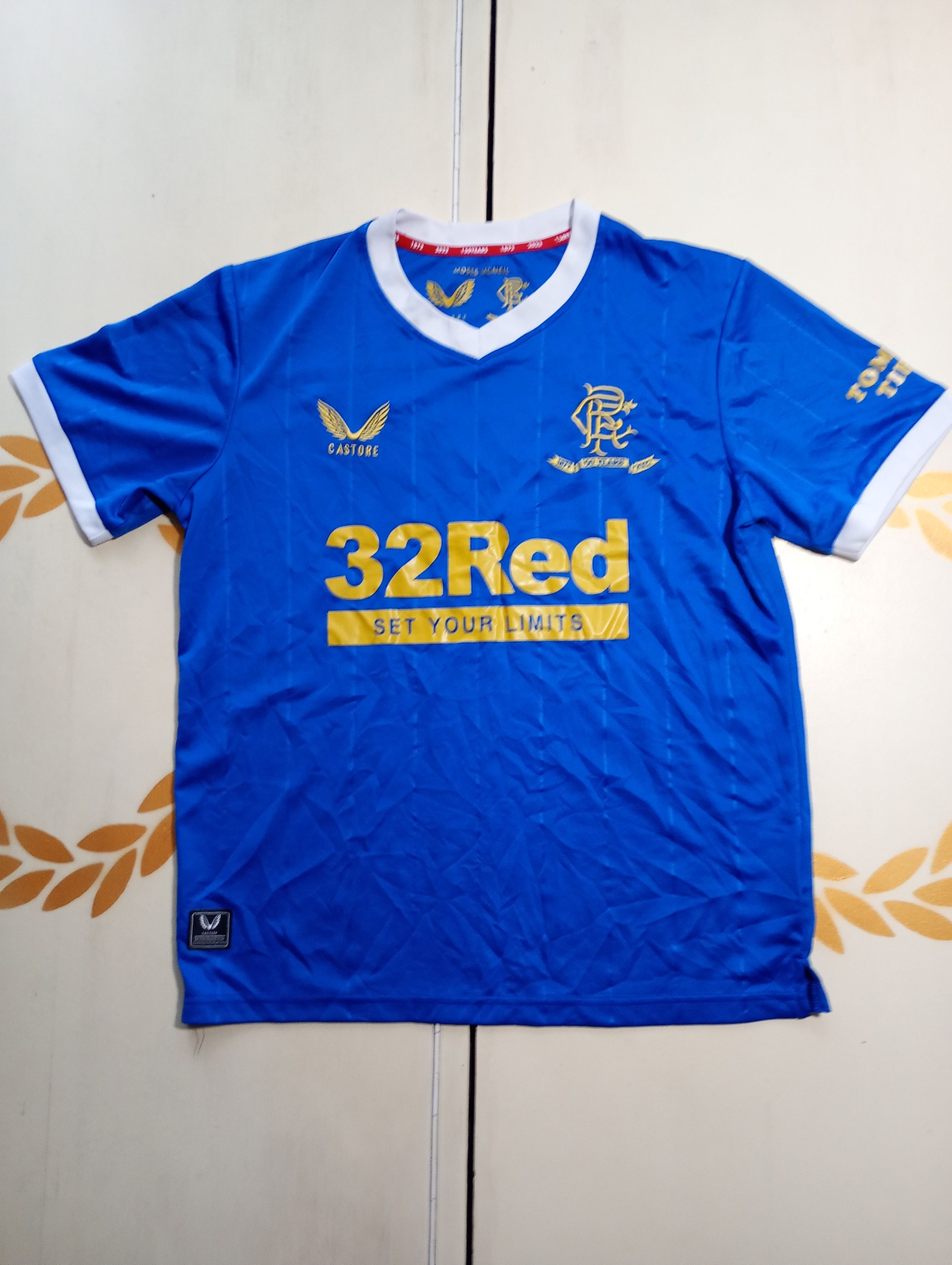 Castore Castore Glasgow Rangers Jersey 150th Anniversary 2021-2022 Size US M / EU 48-50 / 2 - 2 Thumbnail