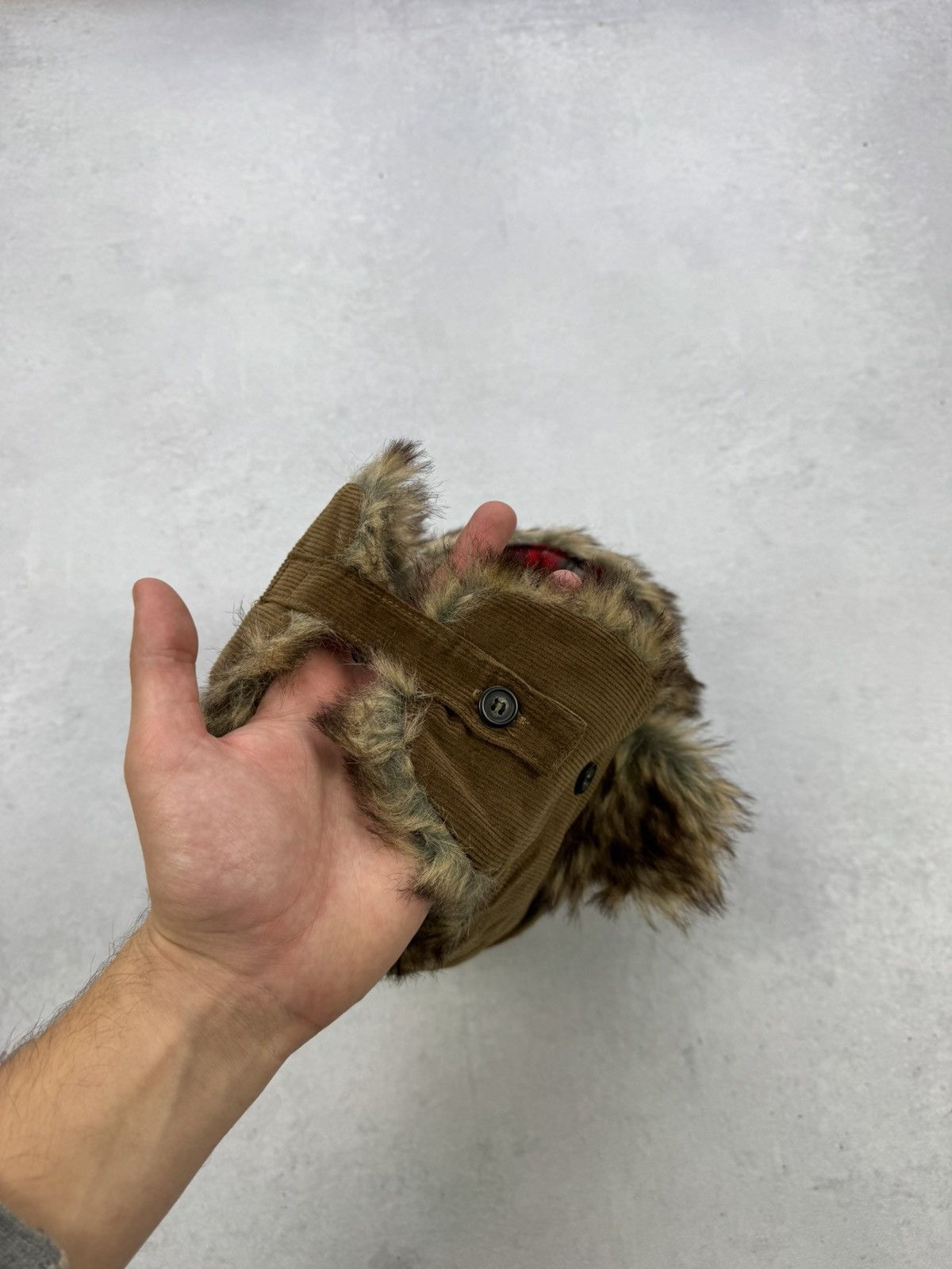 Other Y2K Velvet Hype Fur Ushanka Unisex Avant-Gard Size ONE SIZE - 5 Thumbnail