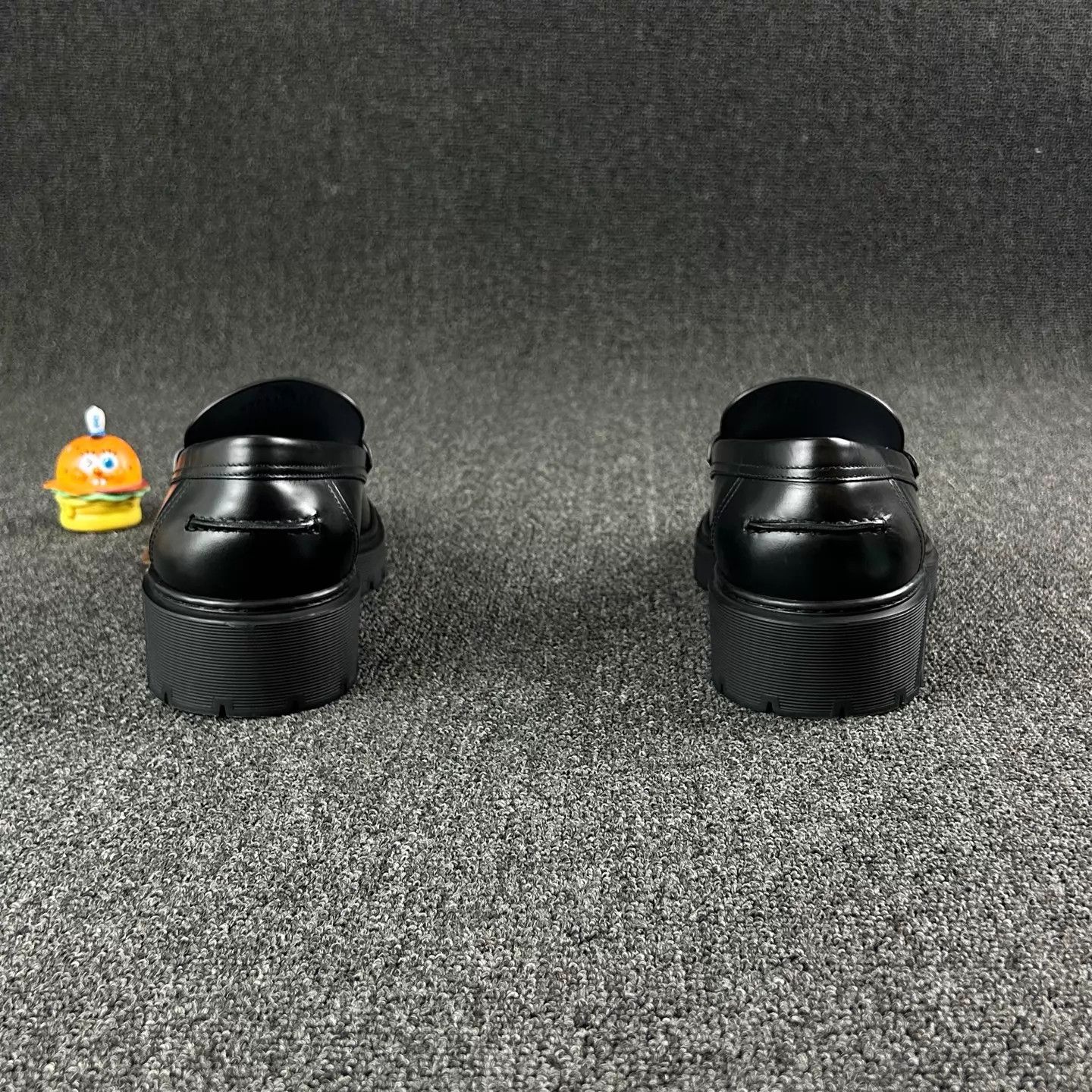 Hermes Hermes Black Loafers 43 HB6619 with Box & Dust Bag Size US 10 / EU 43 - 5 Thumbnail
