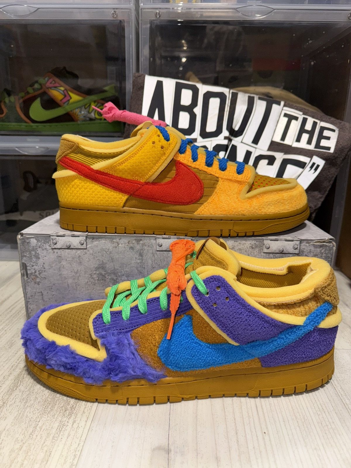 Cactus Plant Flea Market × Nike CPFM x Nike Dunk Low Swamp Sponge Psychic Purple Size US 12 / EU 45 - 2 Thumbnail
