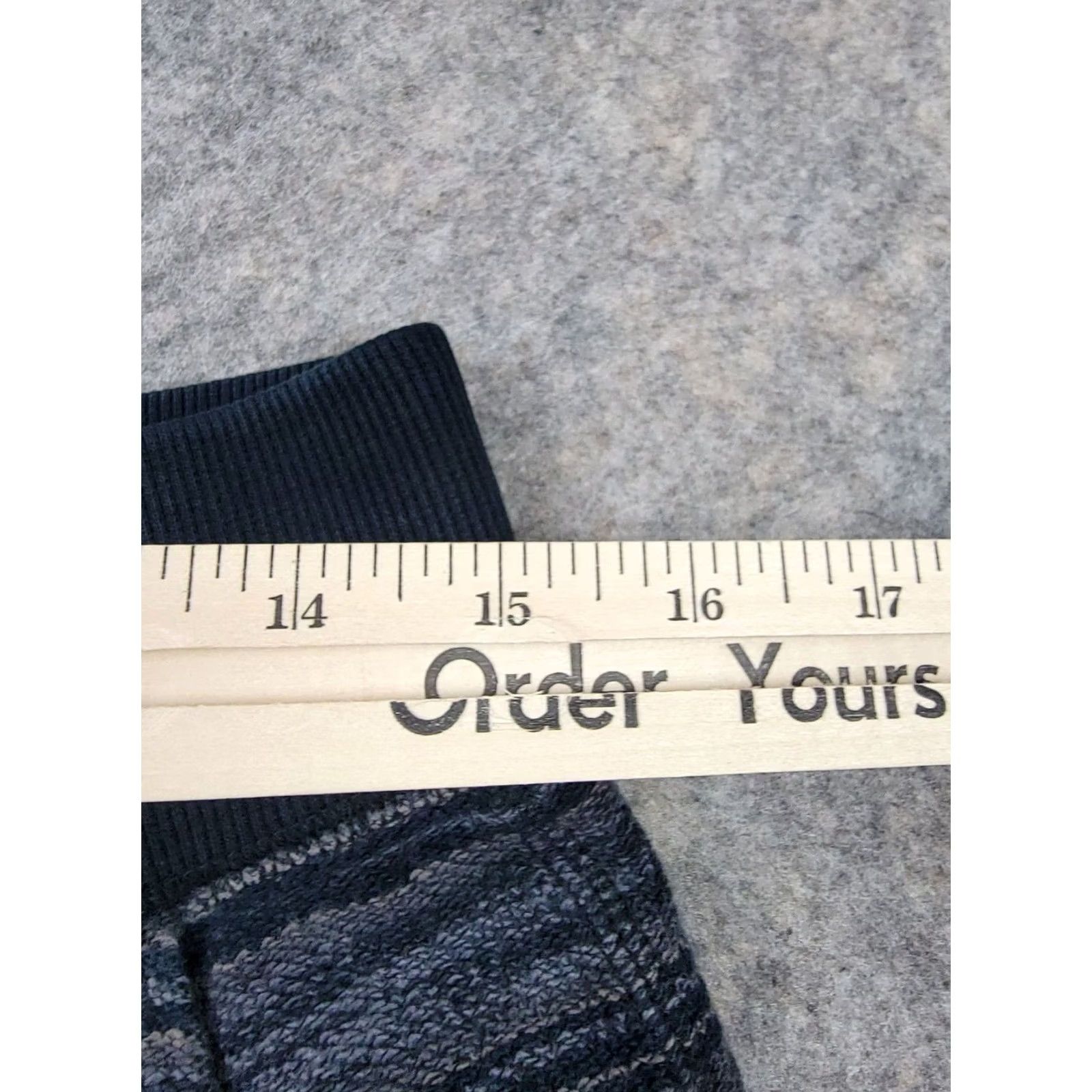 Nike Nike Shorts Mens Small Black Gray Stripe Knit Button Fly Athletic Logo Size US 29 - 7 Thumbnail