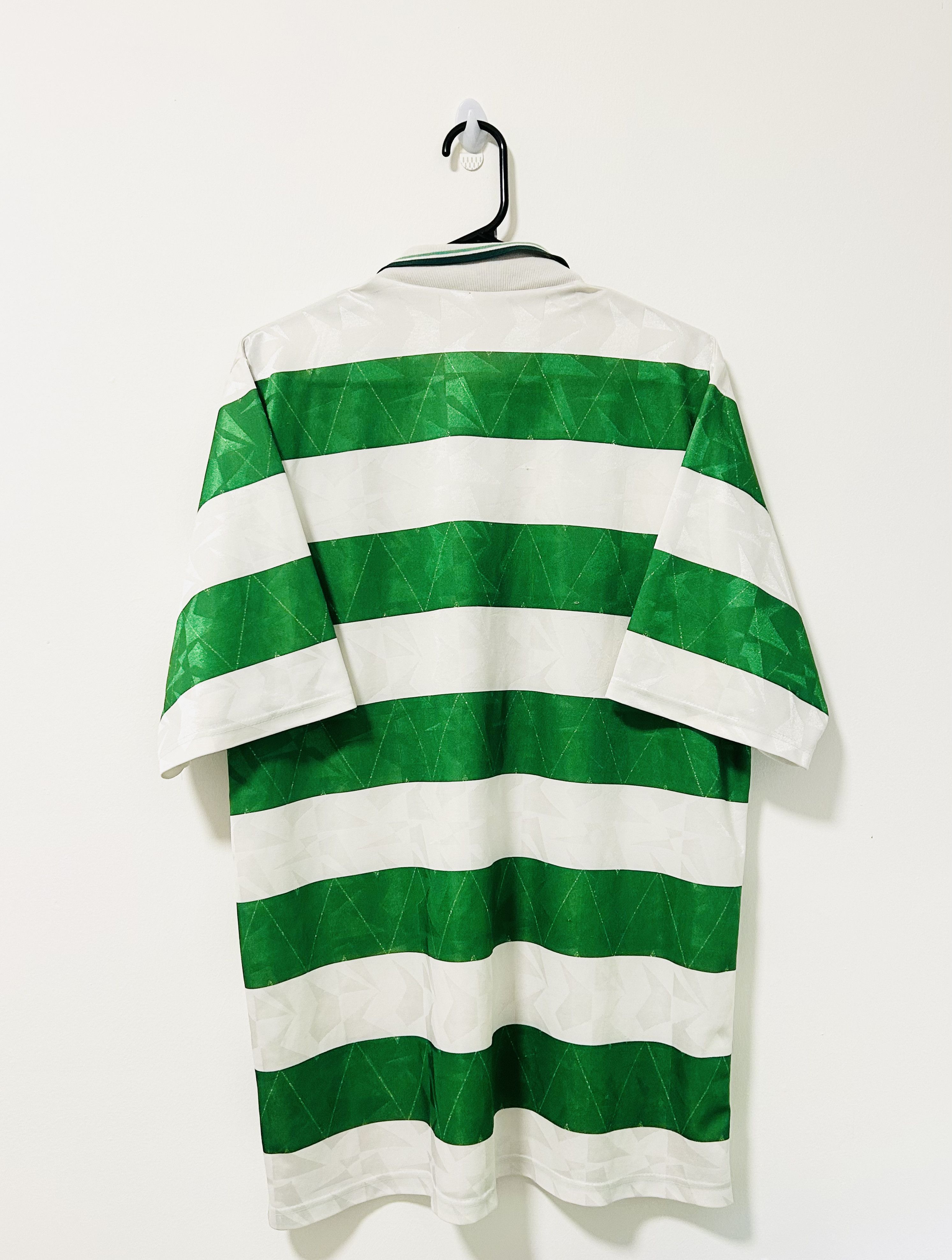 Umbro celtic 1989/91 Home jersey Size US L / EU 52-54 / 3 - 2 Thumbnail