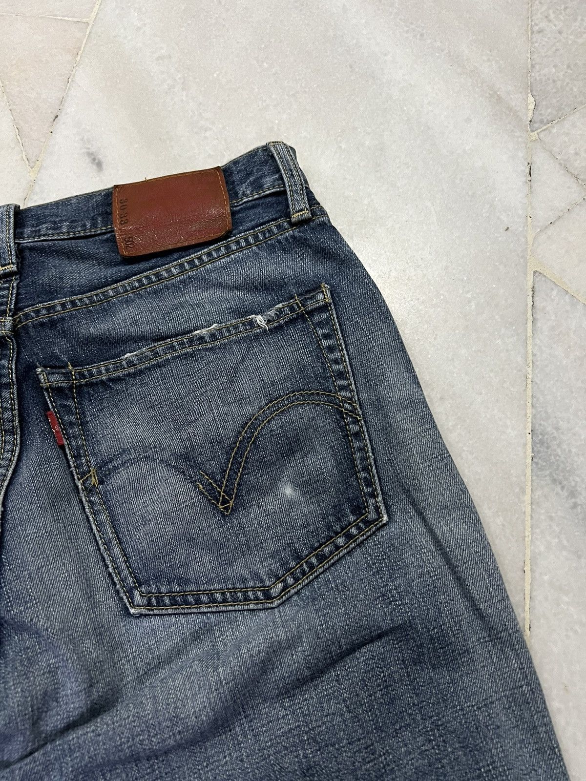 Levi's × Levi's Vintage Clothing Vintage Levis 502 Nice Faded Jeans Size US 29 - 7 Thumbnail