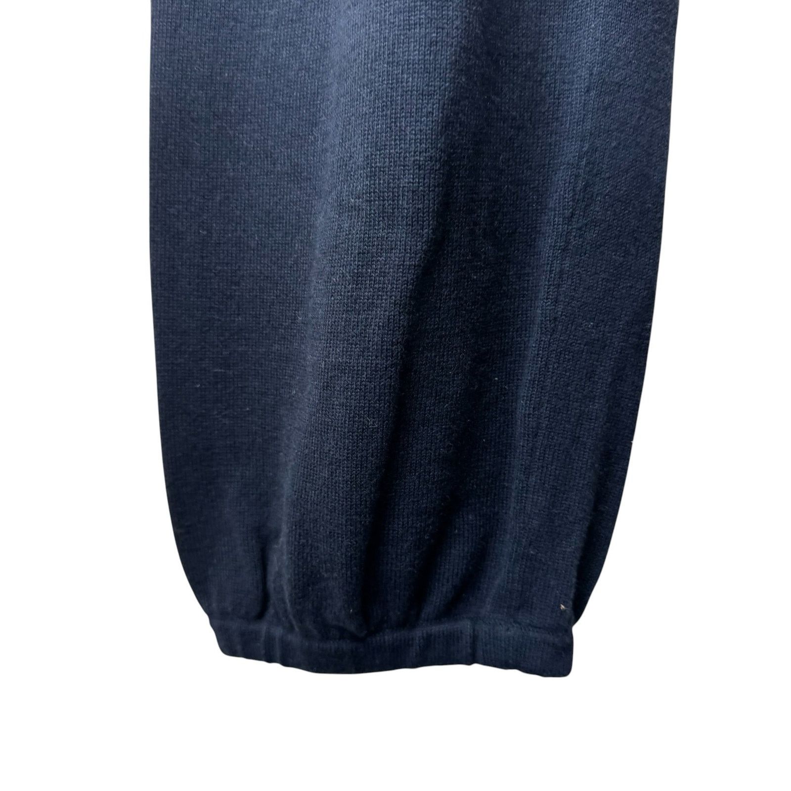 Jonathan Simkhai SIMKHAI Cotton Cashmere Joggers Midnight Blue Size Medium Size 28" / US 6 / IT 42 - 6 Thumbnail