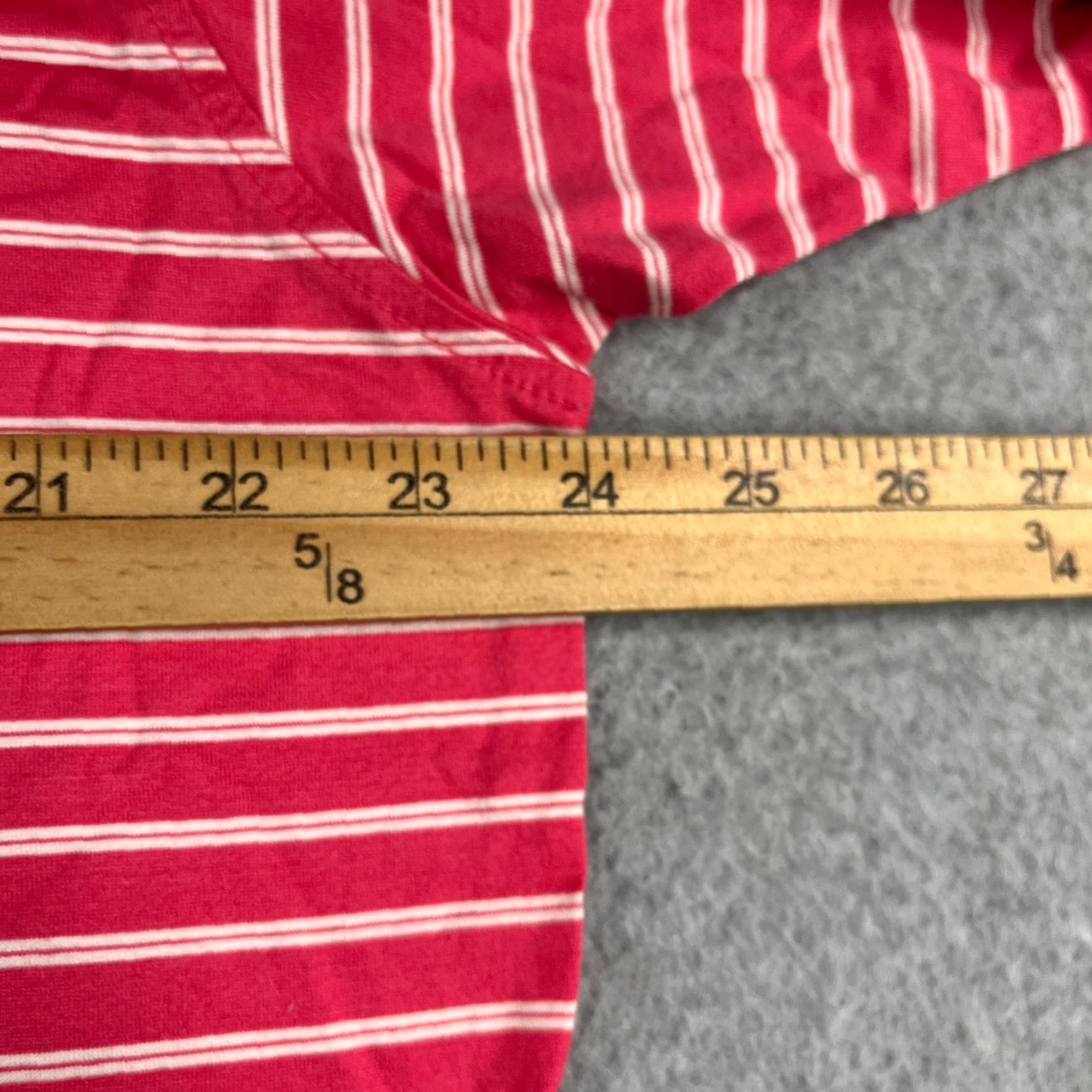 Peter Millar Peter Millar Polo Shirt Large Pink White Striped Casual Golf Mens Size US L / EU 52-54 / 3 - 6 Thumbnail