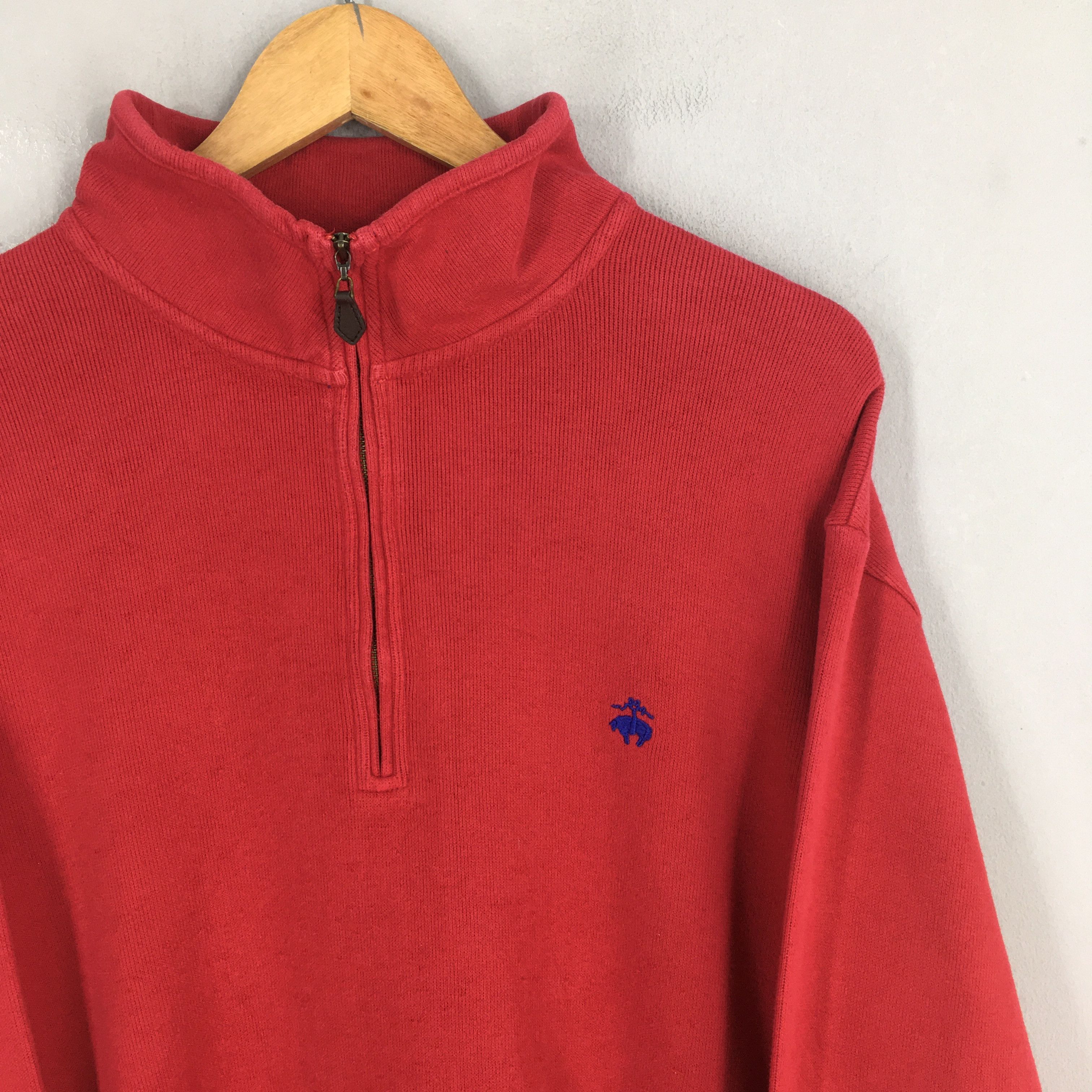 Brooks Brothers Vintage Brooks Brothers Zip Up Sweater XLarge Size US XL / EU 56 / 4 - 2 Thumbnail