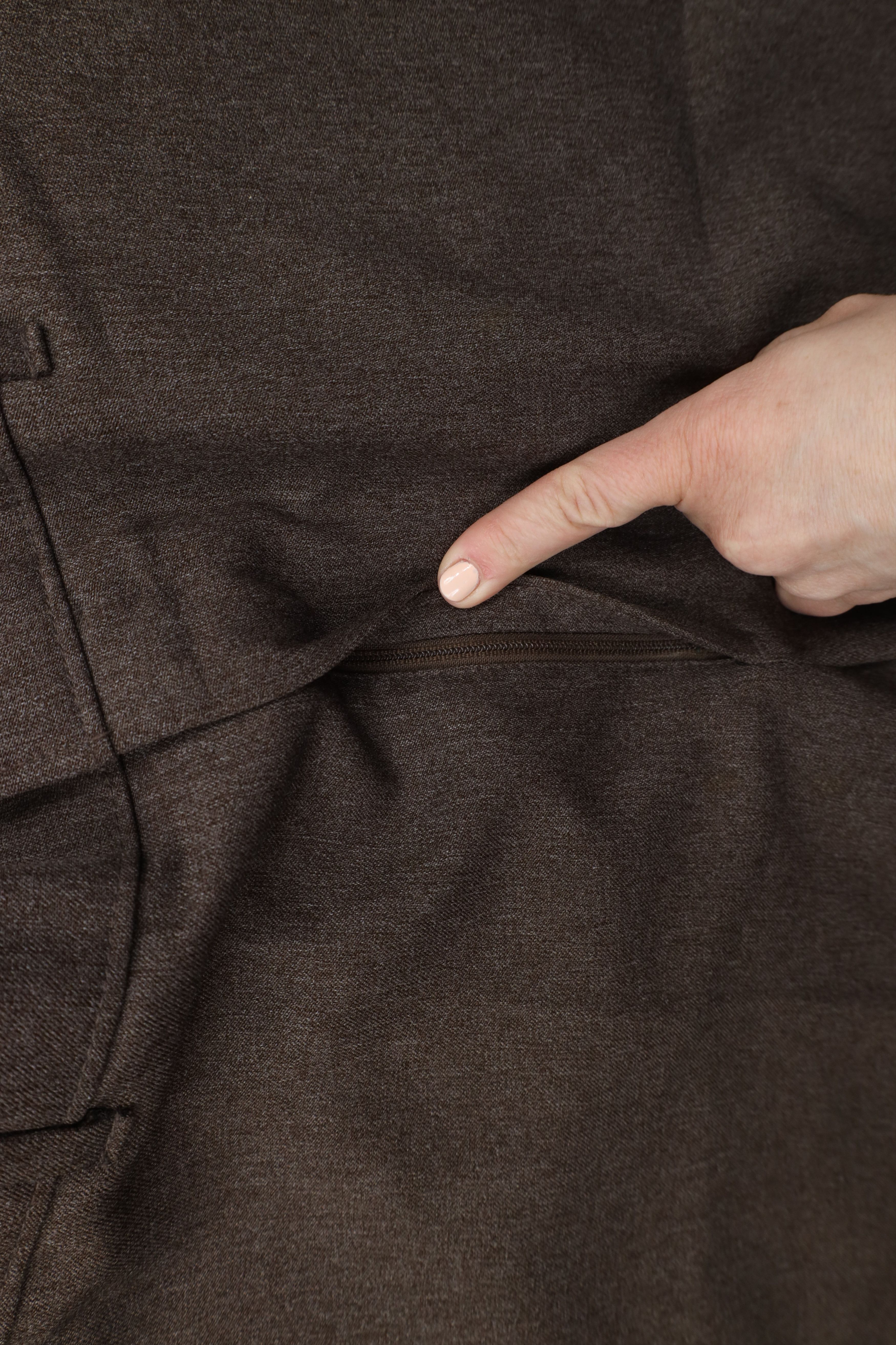 Levi's × Vintage Vintage 70s 80s Levis Flared Wide Leg Chino Pants Brown USA Size US 36 / EU 52 - 6 Thumbnail