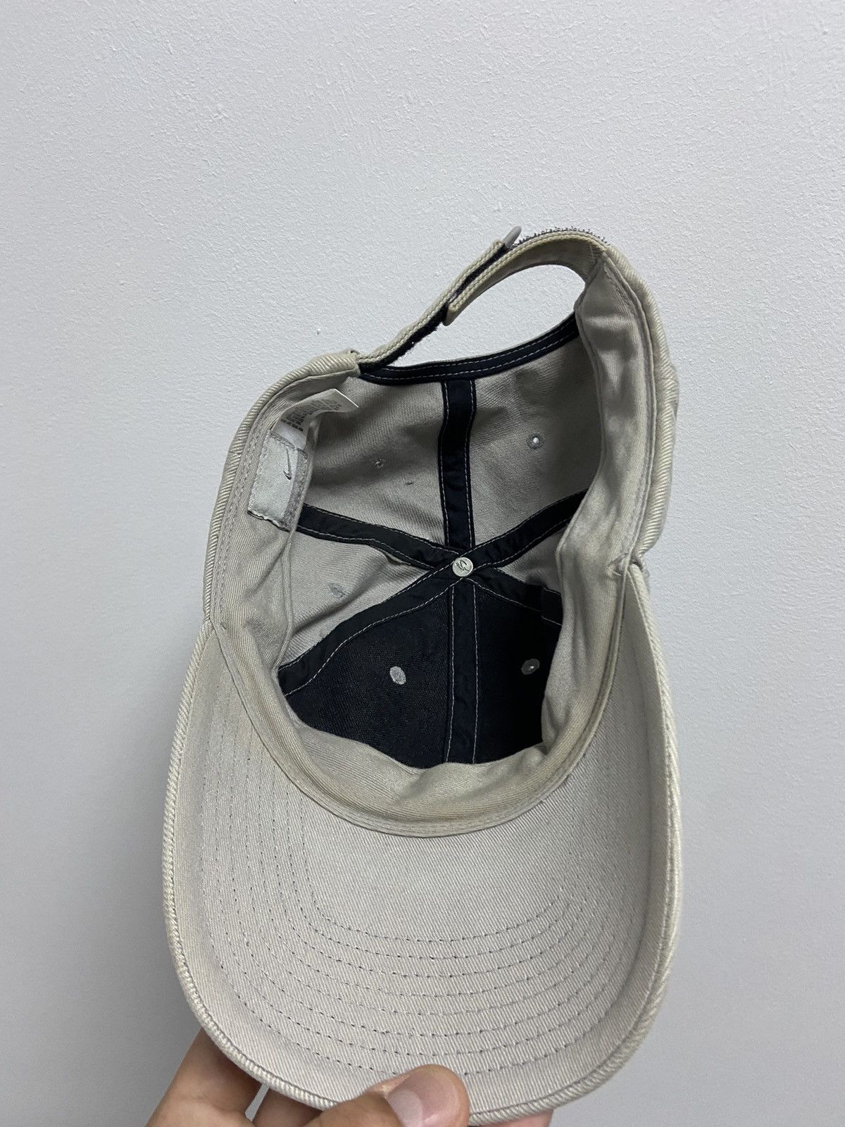 Nike × Vintage Nike Cap Vintage Small Logo Skate Y2K Style Drill Size ONE SIZE - 5 Thumbnail