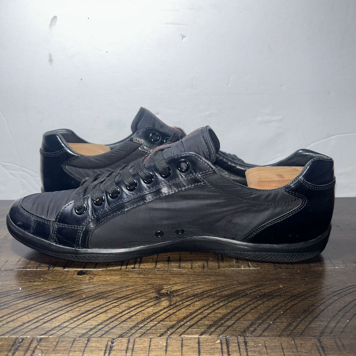 Prada Prada Saffiano Luxury Sneakers Size US 11 / EU 44 - 5 Thumbnail
