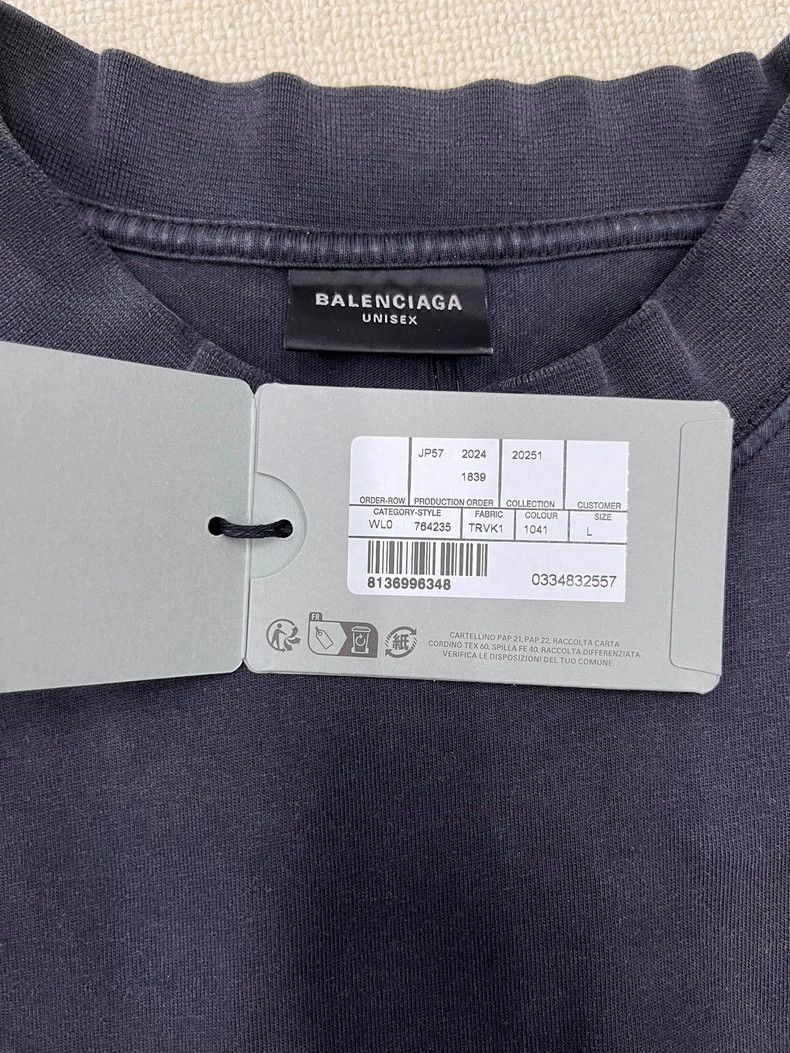 Balenciaga Balenciaga Adhesive tape short sleeve 2504-Nextarrow Size US L / EU 52-54 / 3 - 4 Thumbnail