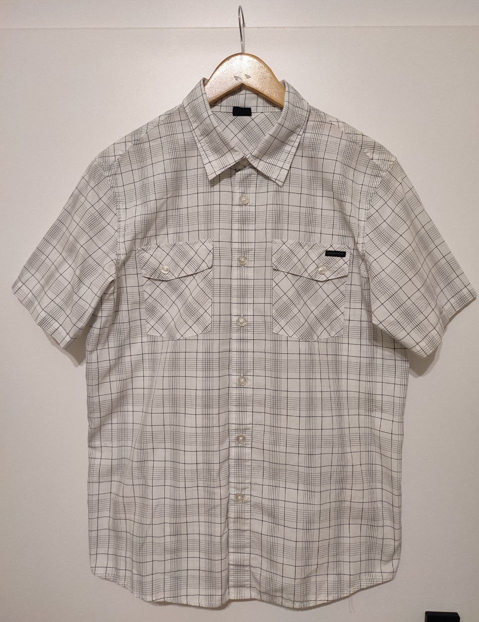 Oakley Oakley outdoor Men's Button Up Shirt Plaid gorpcore M size Size US M / EU 48-50 / 2 - 1 Thumbnail
