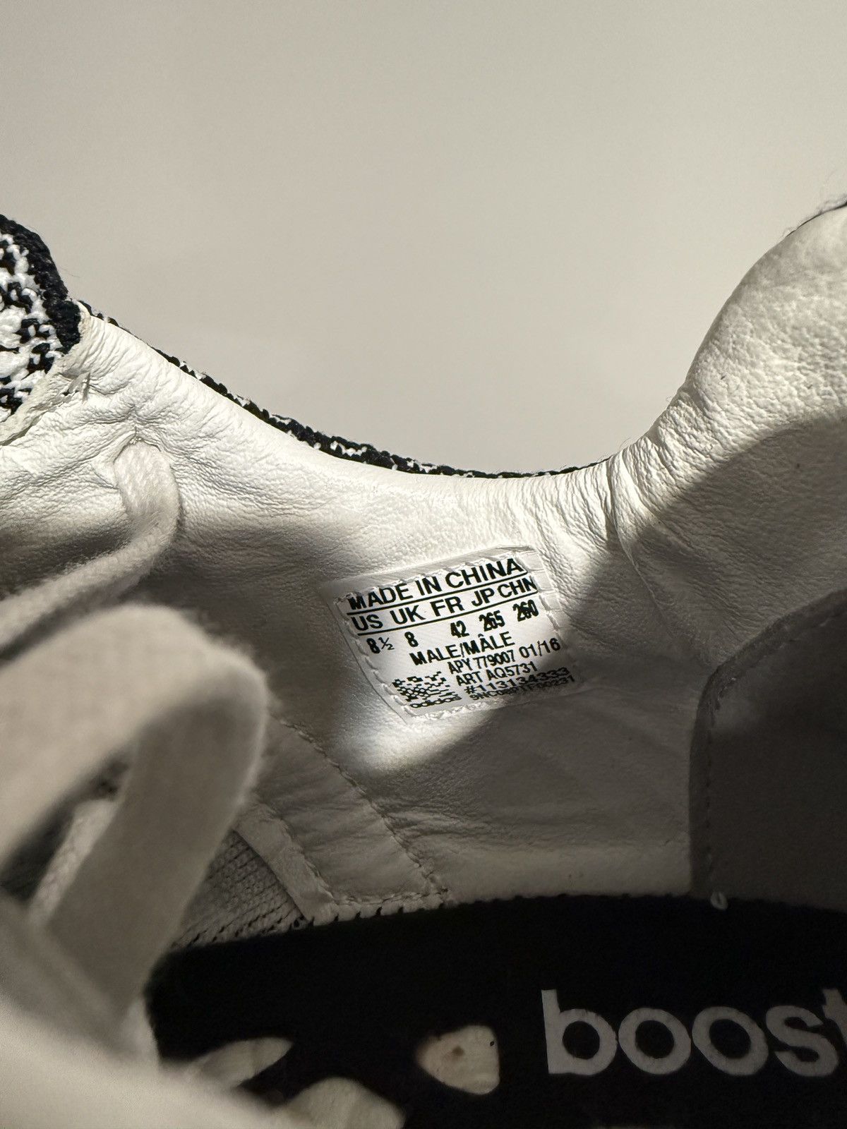 Adidas × Y-3 Y-3 Pure Boost ZG Knit – Yohji Yamamoto (Black Multi) Size US 8.5 / EU 41-42 - 6 Thumbnail