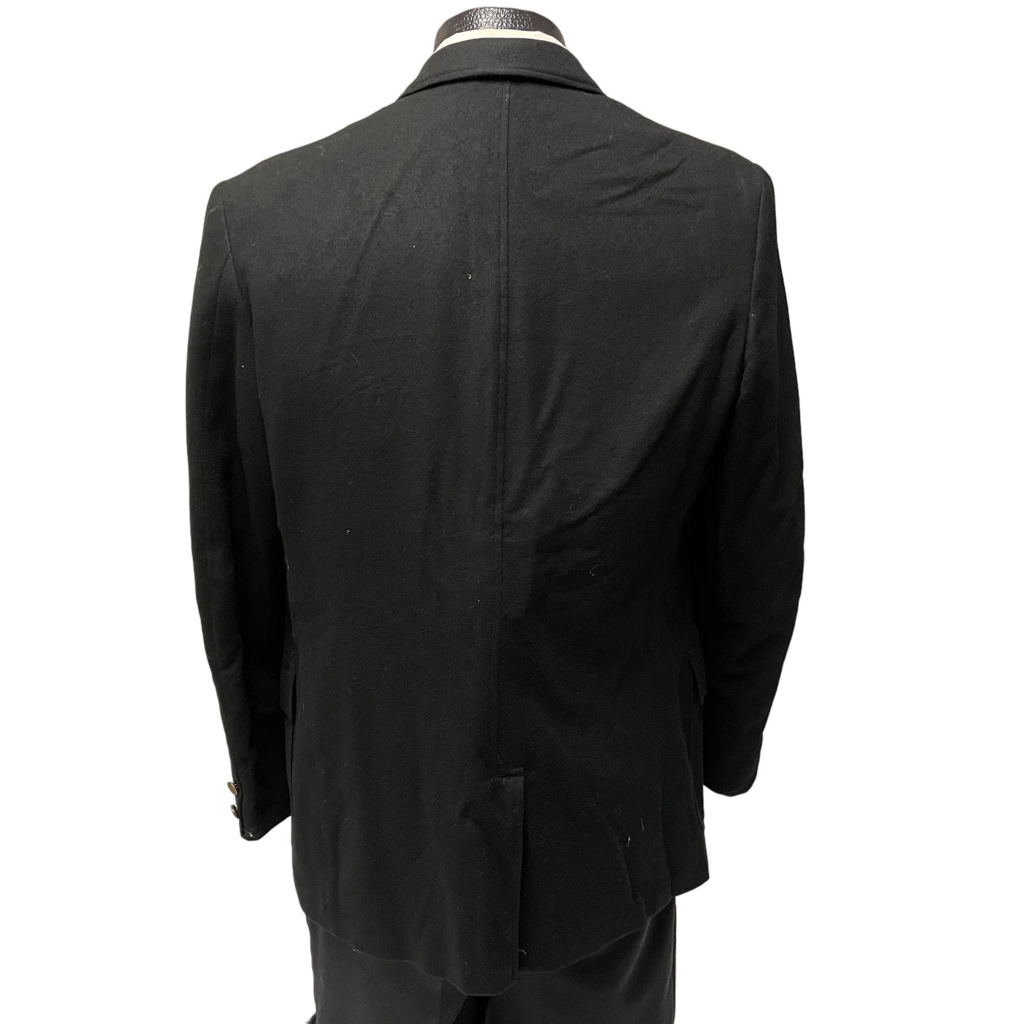Other Vtg Sport Coat WOOL Jacket MILITARY USN US Army Patch Blazer Size 38R - 3 Thumbnail