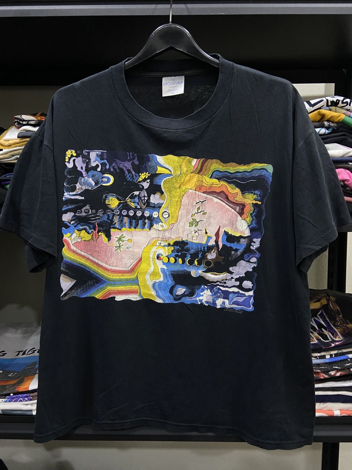 Band Tees × Vintage Vintage 1992s The Moody Blues Band Rock TOUR TShirt Size US XL / EU 56 / 4 - 1 Thumbnail