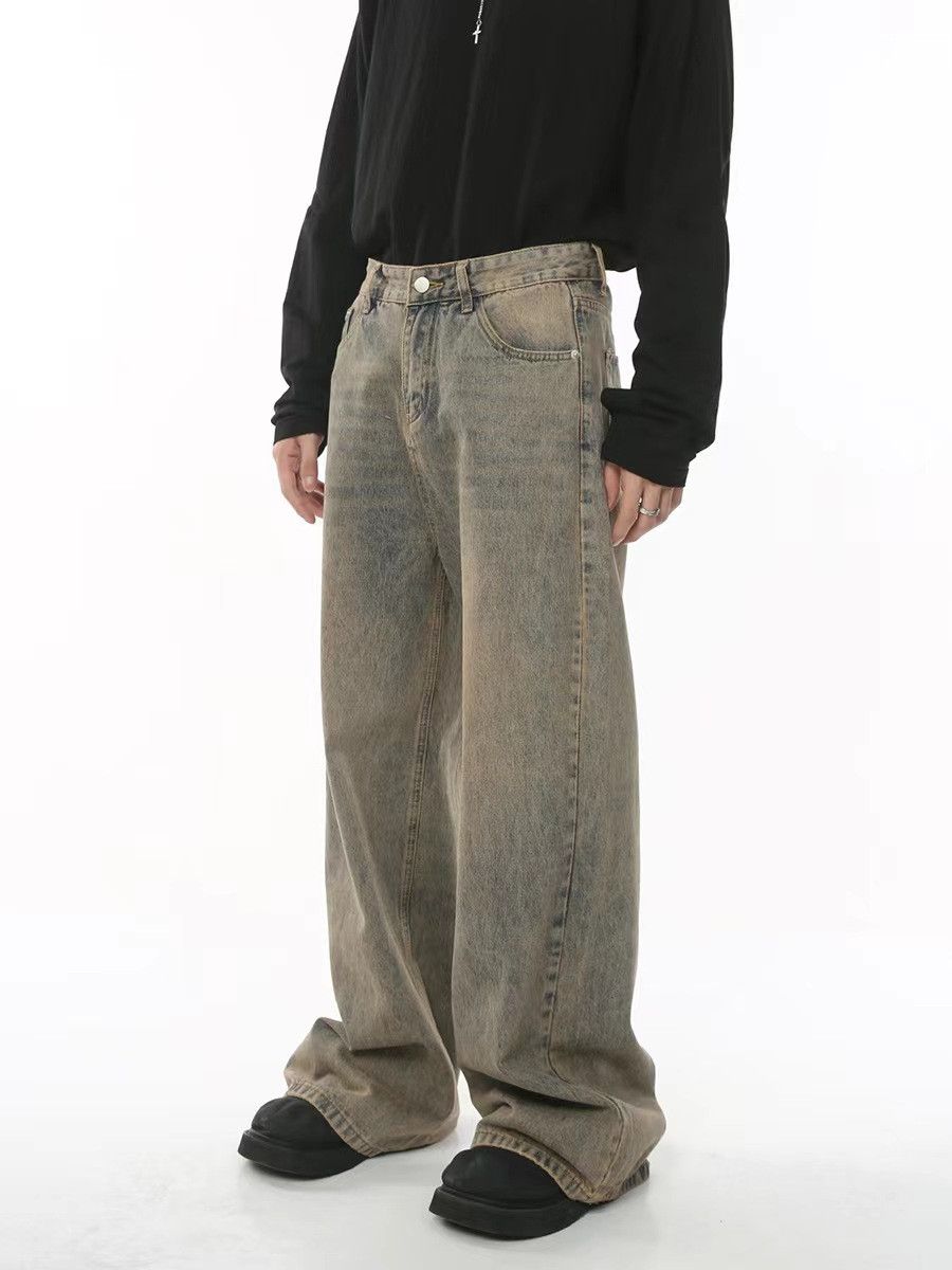Japanese Brand × Jean Old Original Washed Straight Leg Jeans Size US 32 / EU 48 - 5 Thumbnail