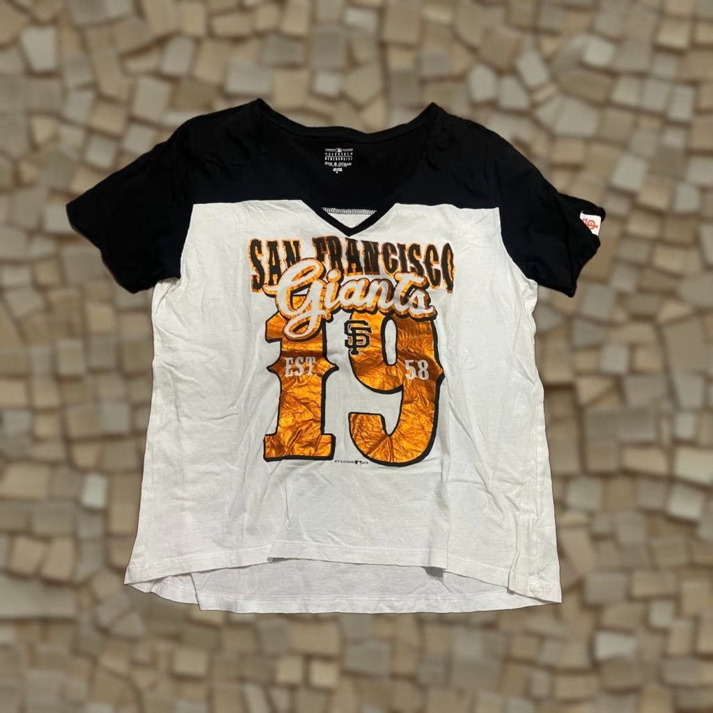 Vintage Genuine Merchandise Shirt Women's XL V-neck San Francisco Giants 1958 Size XL / US 12-14 / IT 48-50 - 1 Thumbnail