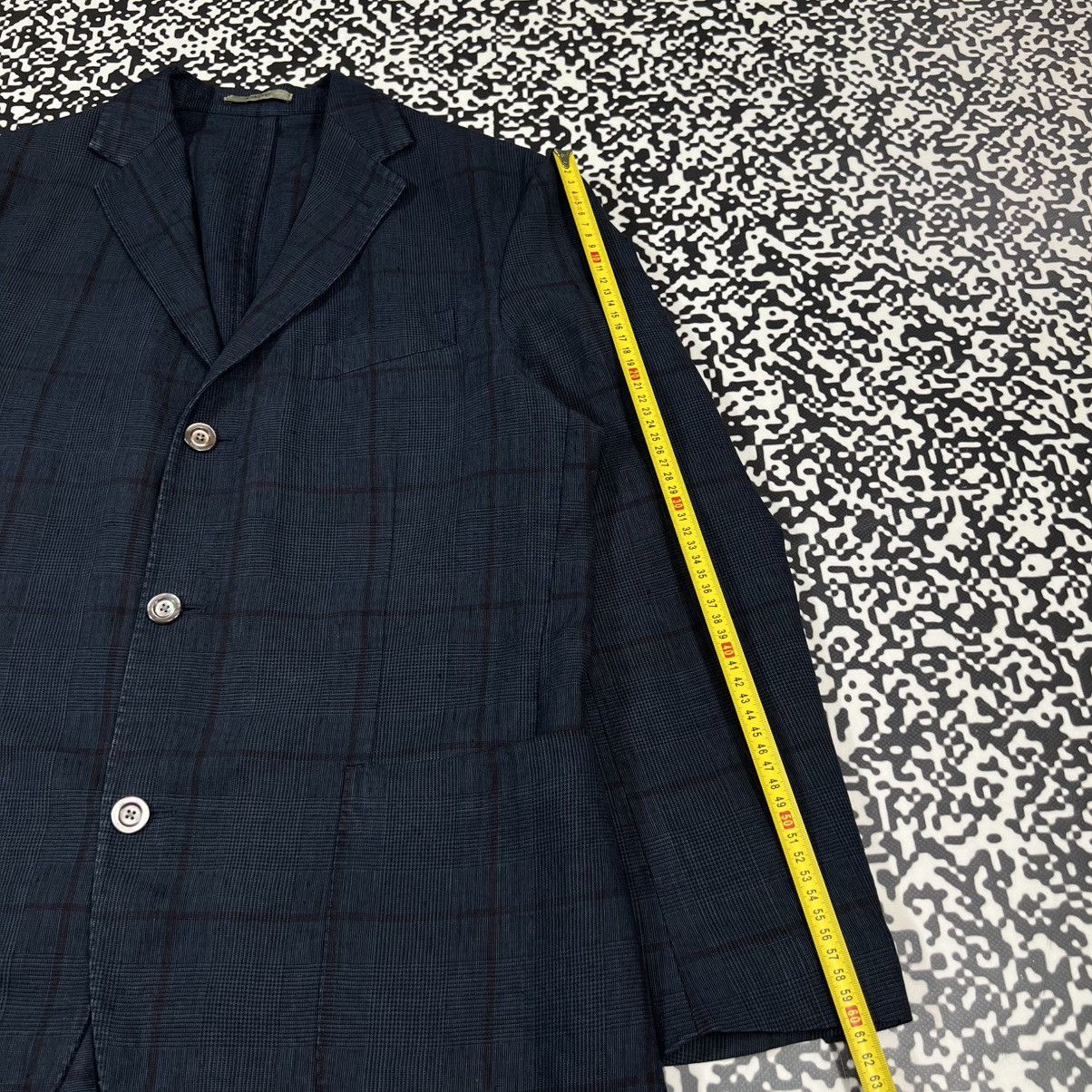 Boglioli BOGLIOLI K Jacket Linen Checked Blazer Luxury Casual Style Size 40R - 24 Thumbnail