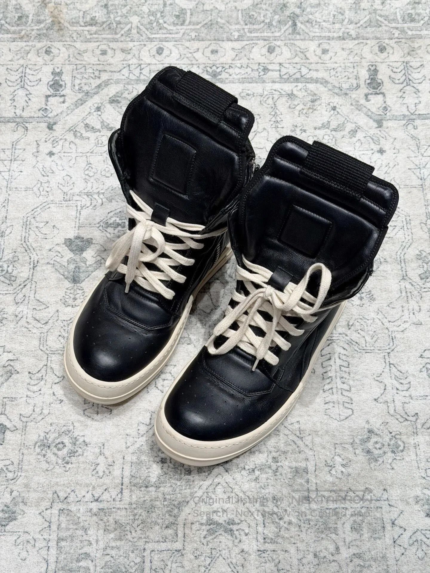 Rick Owens Rick Owens Inverted Triangle High-Top Patent Leather. Size US 6 / IT 36 - 2 Thumbnail