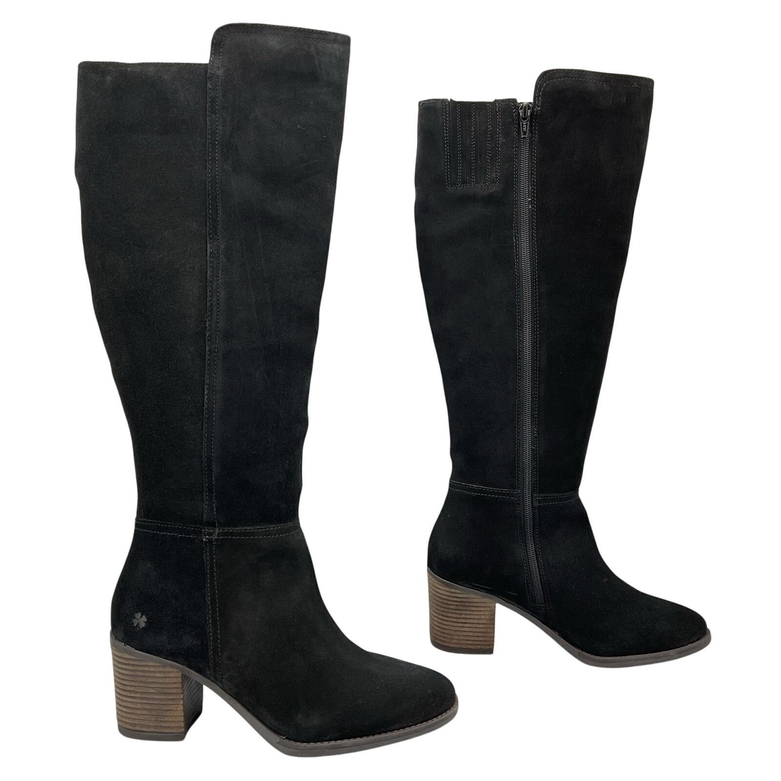 Lucky Brand Women Bonnay Knee High Boot Black Size 8.5M