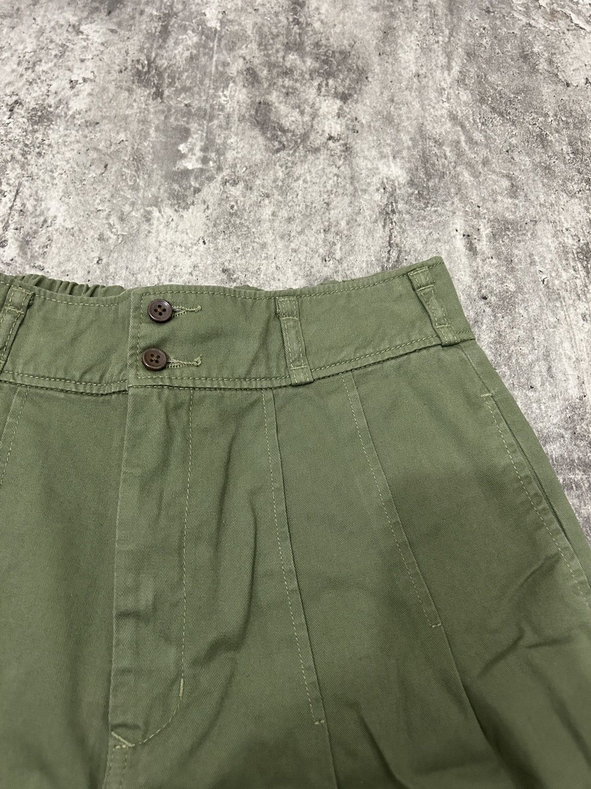 Japanese Brand × Yohji Yamamoto Japanese Conges payes Baggy Back drawstring Yohji Style Size US 32 / EU 48 - 6 Thumbnail