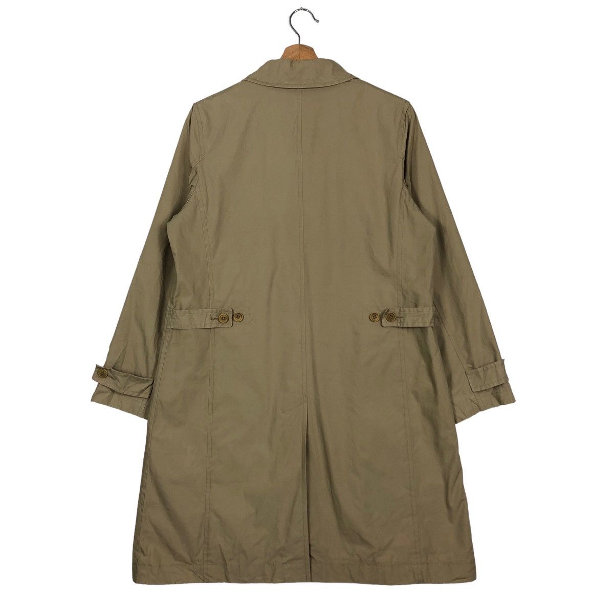 Margaret Howell 🔥VINTAGE MHL BY MARGARET HOWELL LONG FLY COAT Size US M / EU 48-50 / 2 - 8 Thumbnail