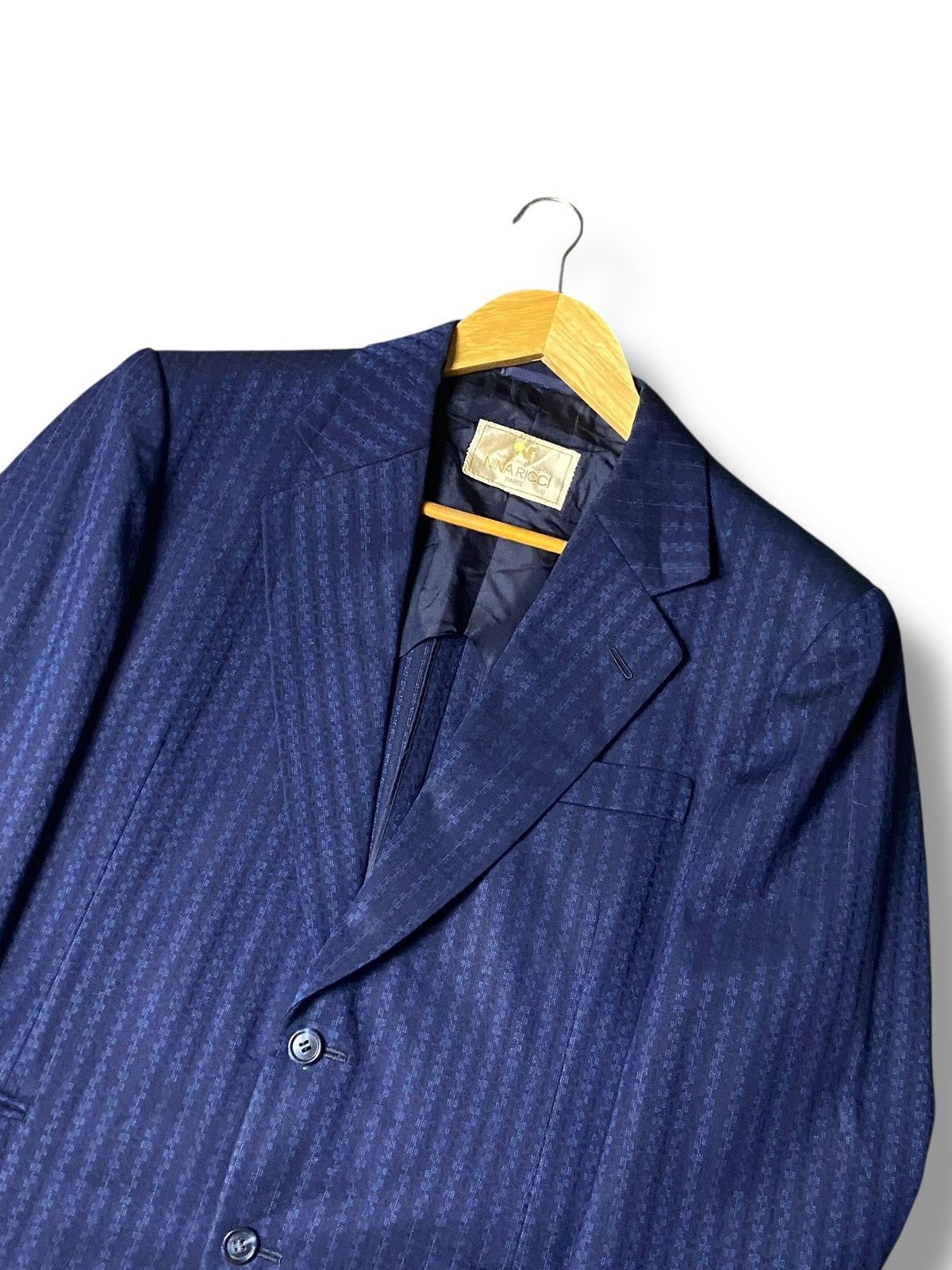 Japanese Brand Nina Ricci Paris Buttoned Blazer (155) Size US XXS / EU 40 - 5 Thumbnail