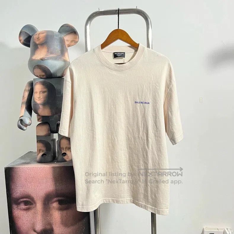 Balenciaga Balenciaga Back Logo Short Sleeve Tee. Size US M / EU 48-50 / 2 - 1 Thumbnail