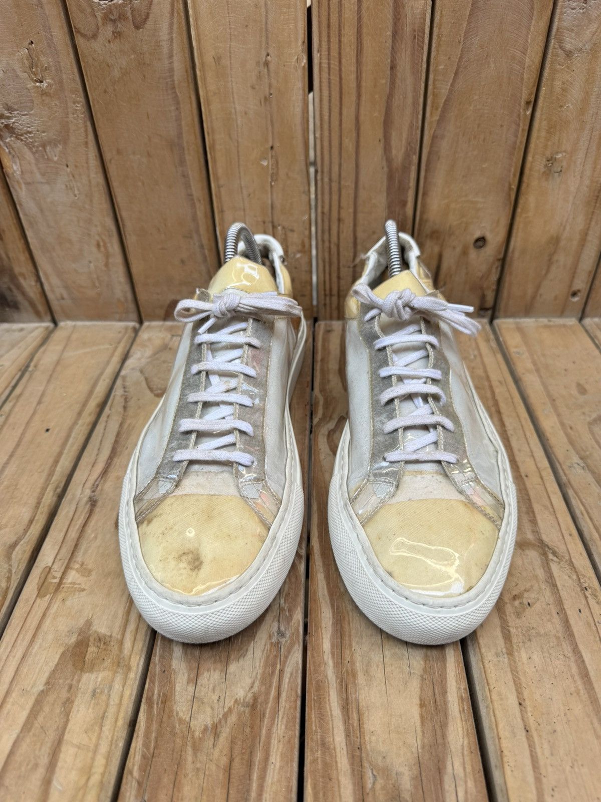 Common Projects Common Projects Men’s plastic/Canvas sneakers EUR 42 Size US 9 / EU 42 - 8 Thumbnail