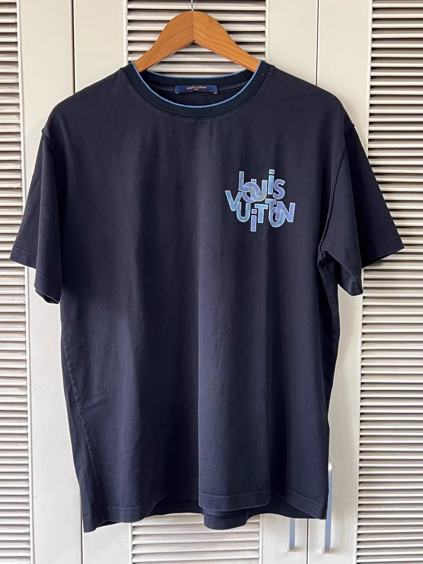 Black Short-Sleeve Graphic T-Shirt