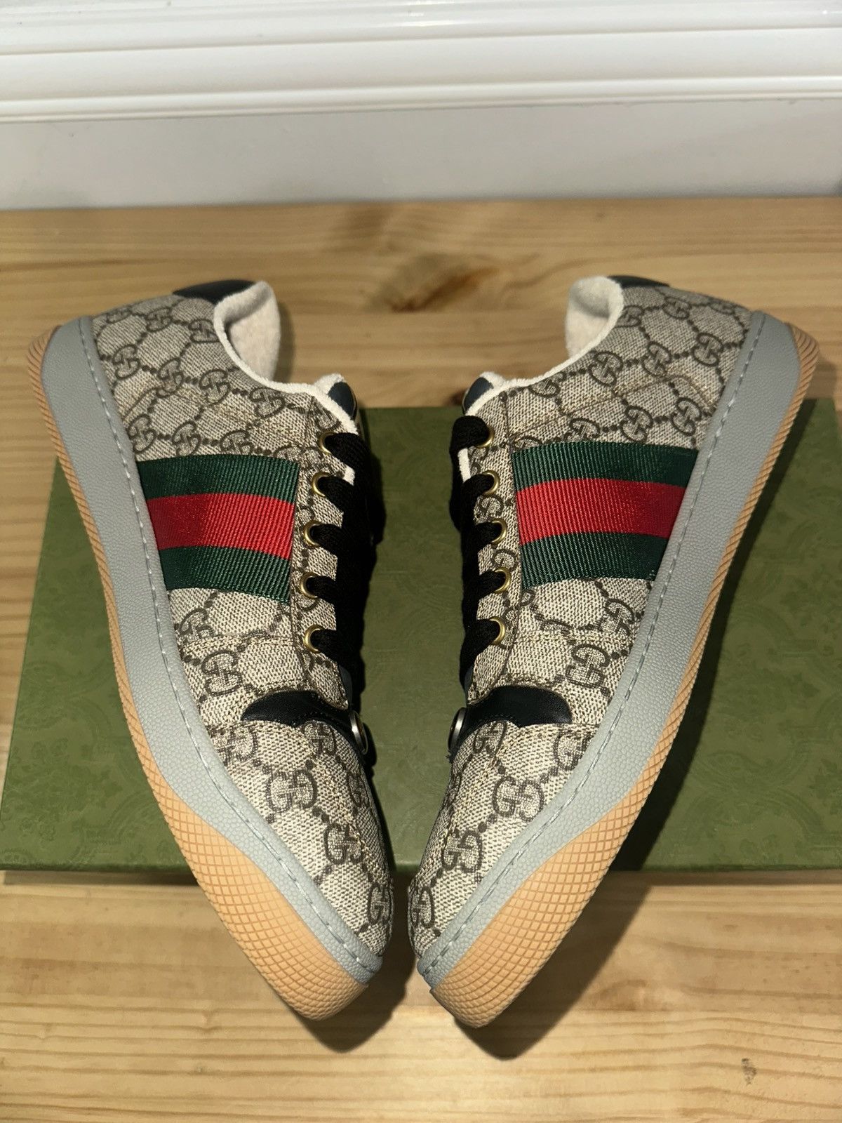Gucci Gucci screener sneaker Size US 8 / EU 41 - 2 Thumbnail