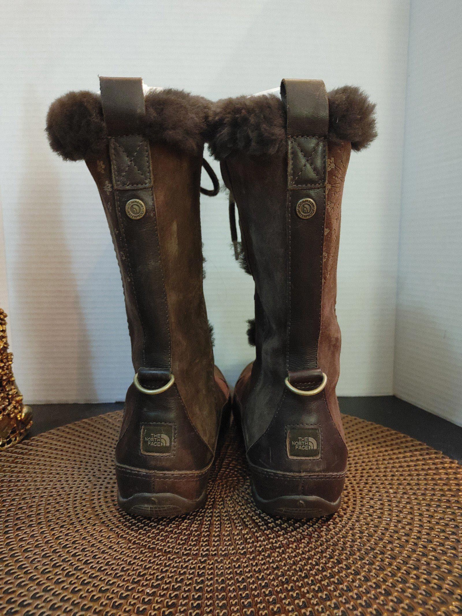 The North Face The North Face Abby III Suede/Leather Faux Fur Boots Size 7 Size US 7 / IT 37 - 6 Thumbnail