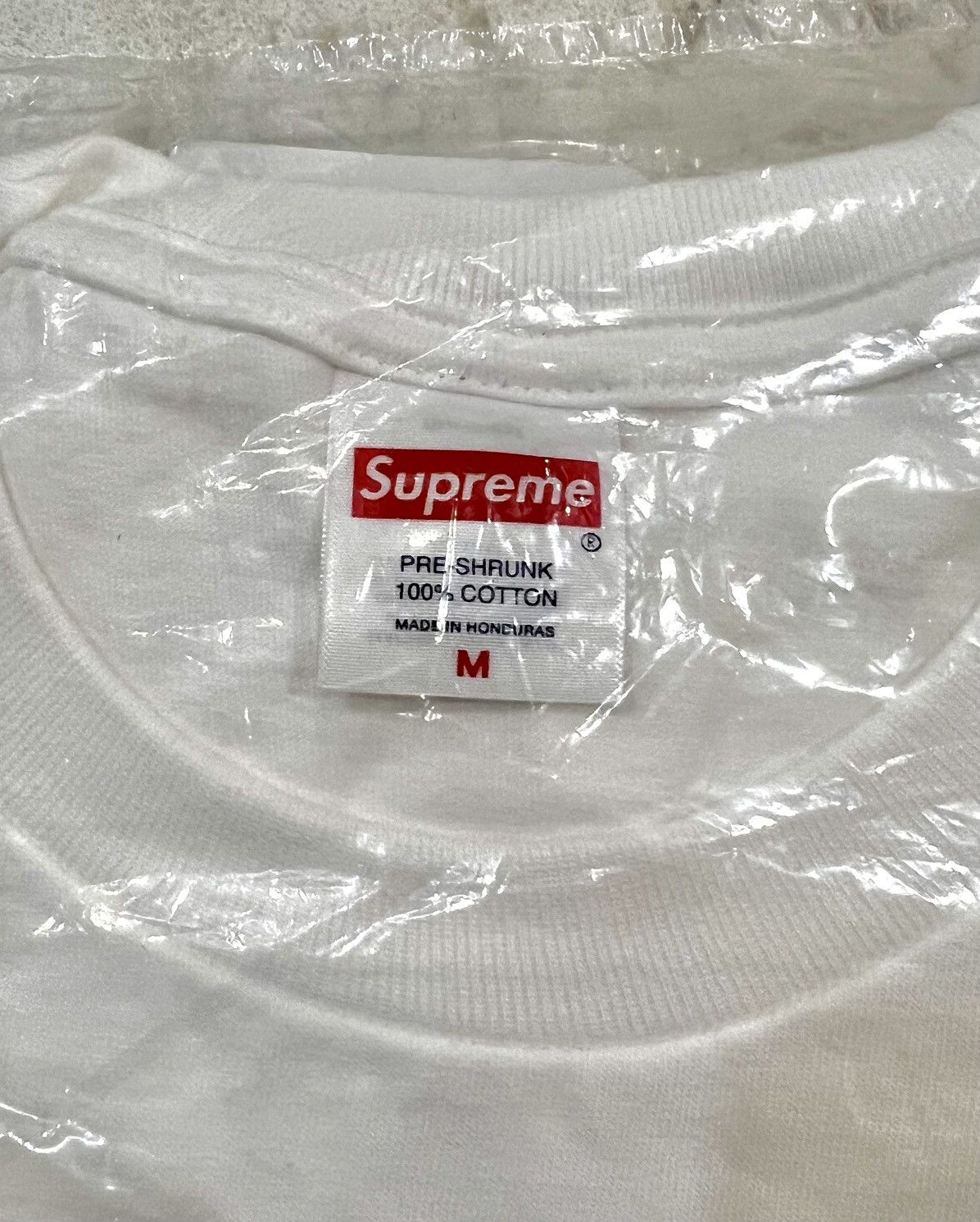 Supreme Supreme Arabic box logo tee white size medium Size US M / EU 48-50 / 2 - 3 Thumbnail