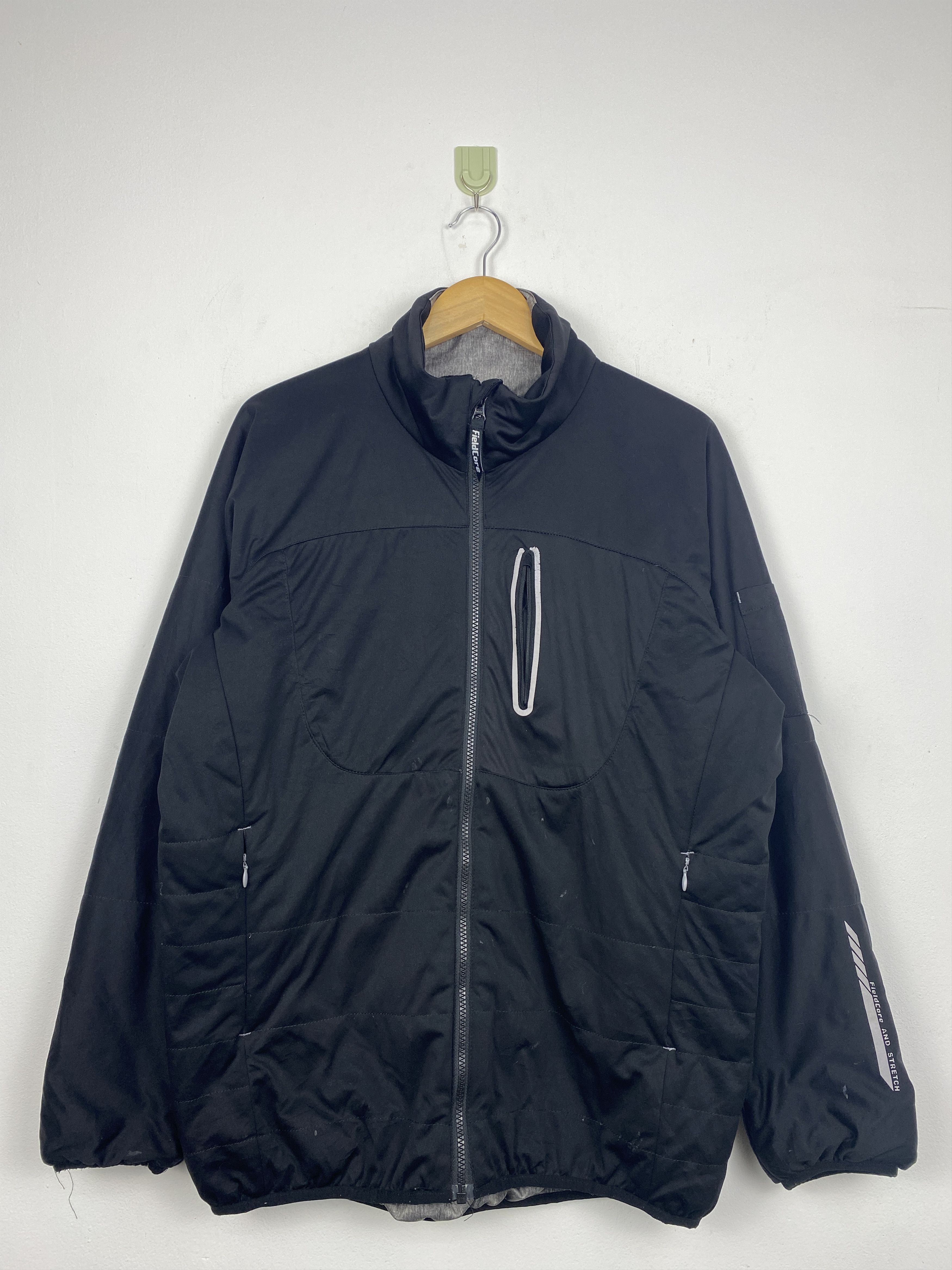 Vintage Field Core Zipper Up Puffer Jacket