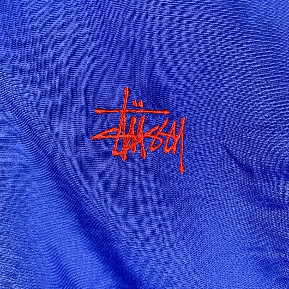 Stussy Vintage 90's STUSSY SPORT Embroidey Logo Fullzipper Jacket Size US L / EU 52-54 / 3 - 2 Thumbnail