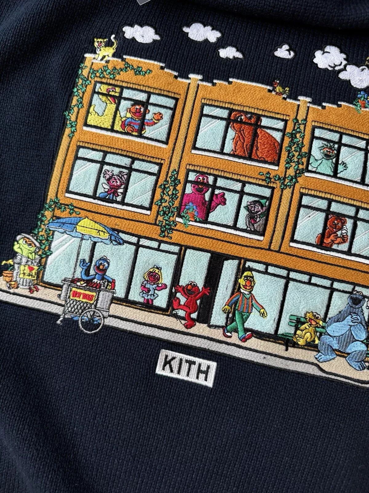 Kith KITH Sesame Street Knit Lafayette Crewneck Sweater Nocturnal Size US M / EU 48-50 / 2 - 7 Thumbnail
