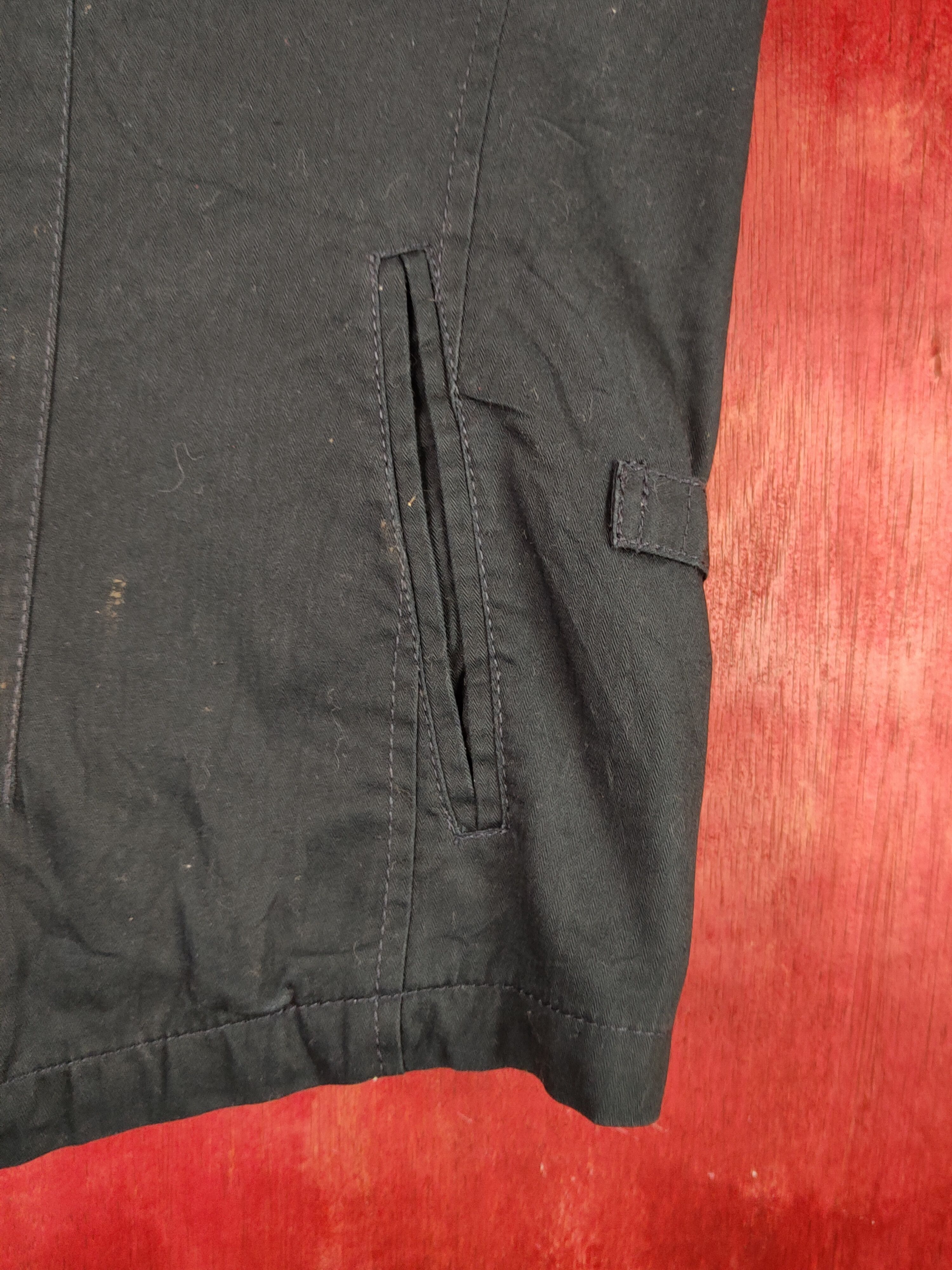 Japanese Brand × Vintage Aqueton Ikka vintage japan Dark Blue Vests #S1361 Size US L / EU 52-54 / 3 - 6 Thumbnail