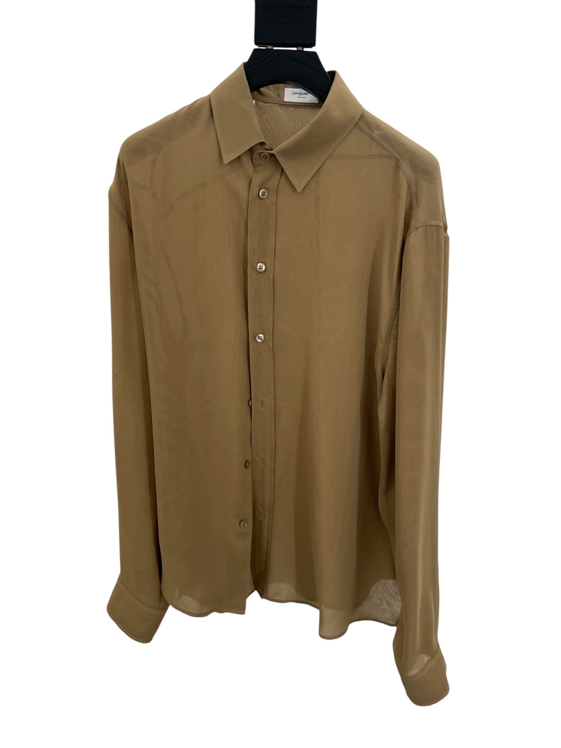 Saint Laurent Paris Saint Laurent Tight Fit Shirt Size US S / EU 44-46 / 1 - 1 Thumbnail