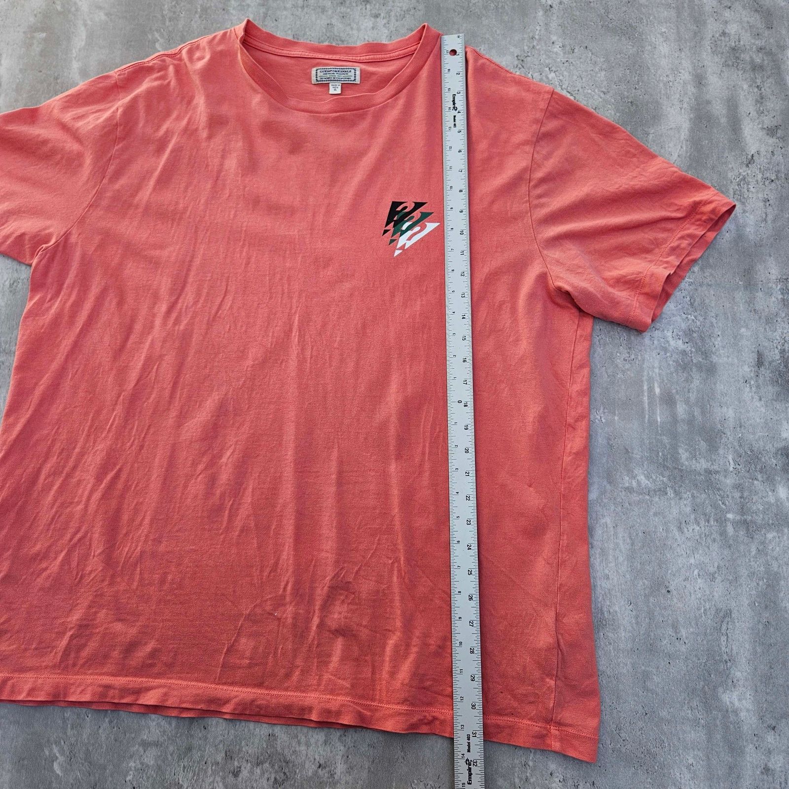 Guess Guess T Shirt Men's Pink T-shirt Size XL Size US XL / EU 56 / 4 - 6 Thumbnail
